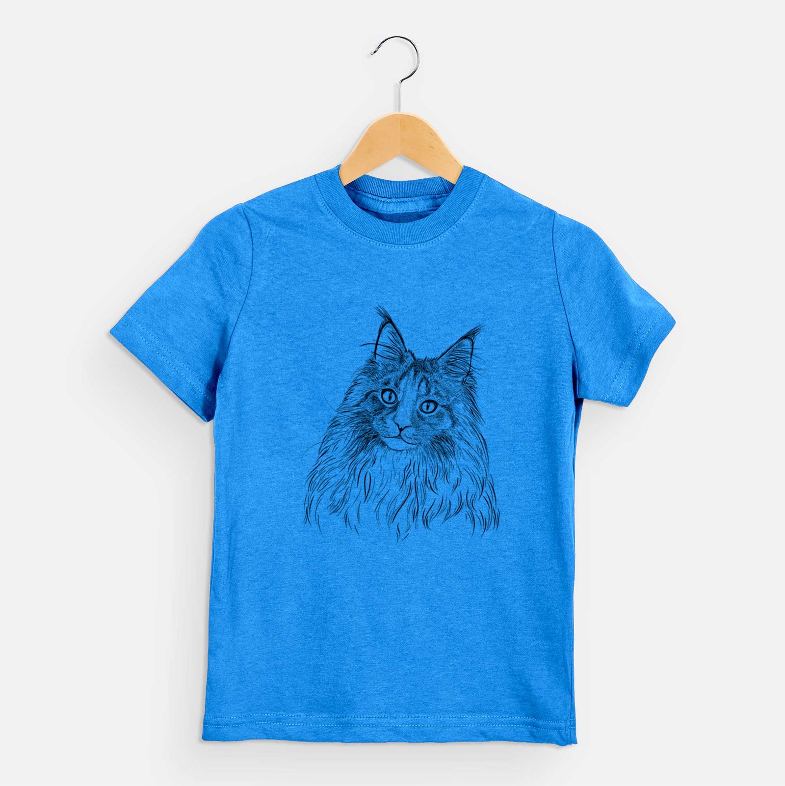 Bare Kiki the Maine Coon Cat - Kids/Youth/Toddler Shirt