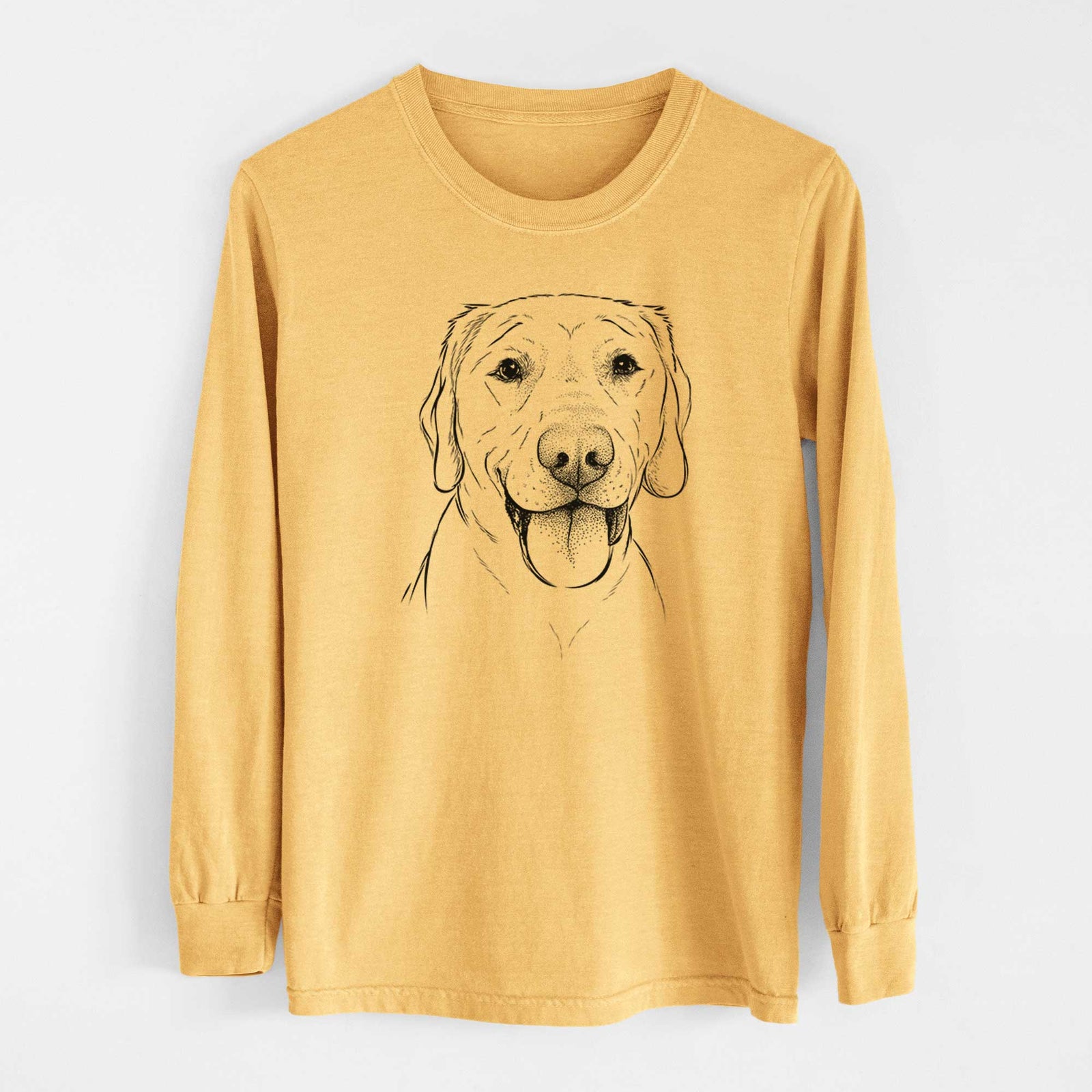 Bare Klay the Labrador Retriever - Heavyweight 100% Cotton Long Sleeve