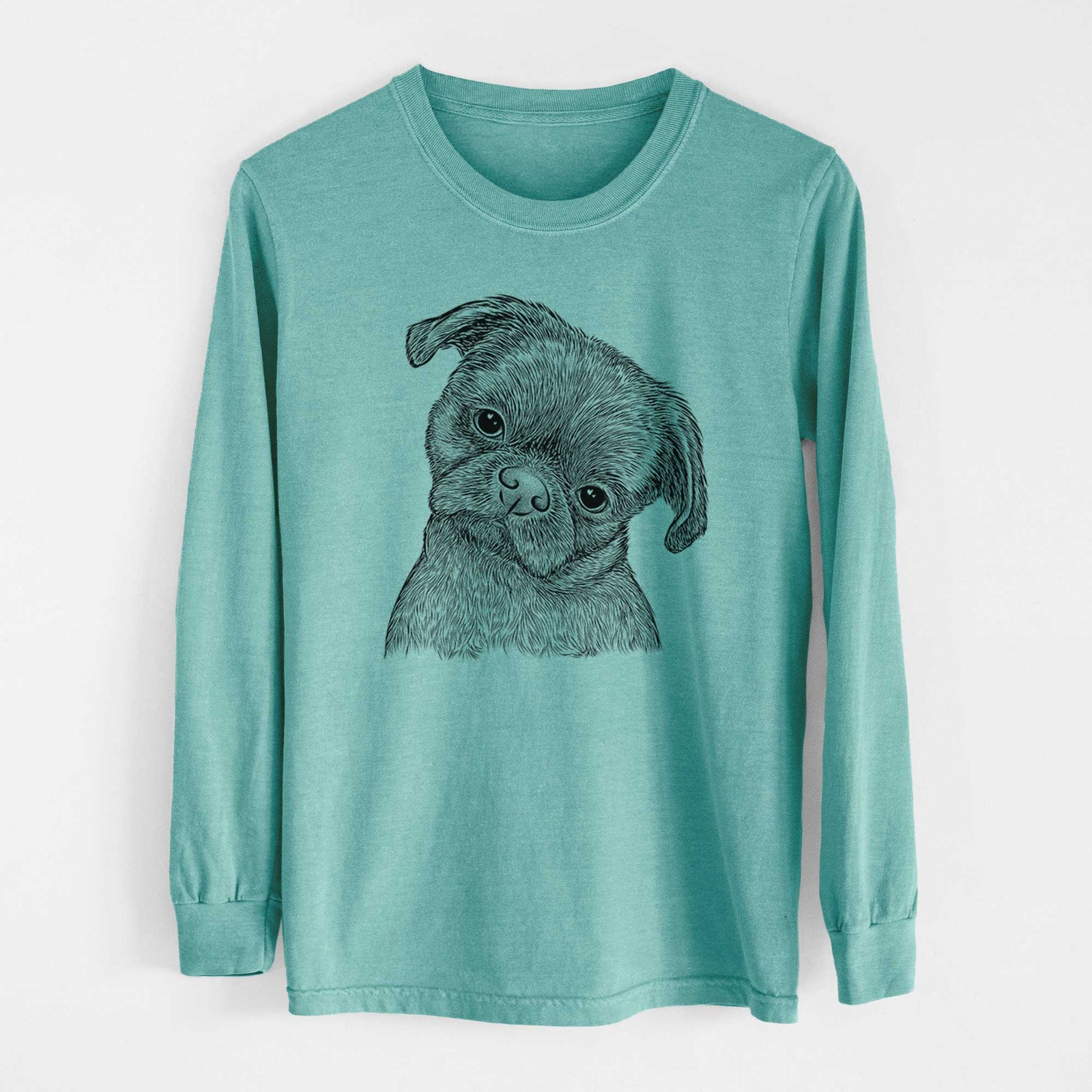 Bare Koko the Shih Tzu - Heavyweight 100% Cotton Long Sleeve