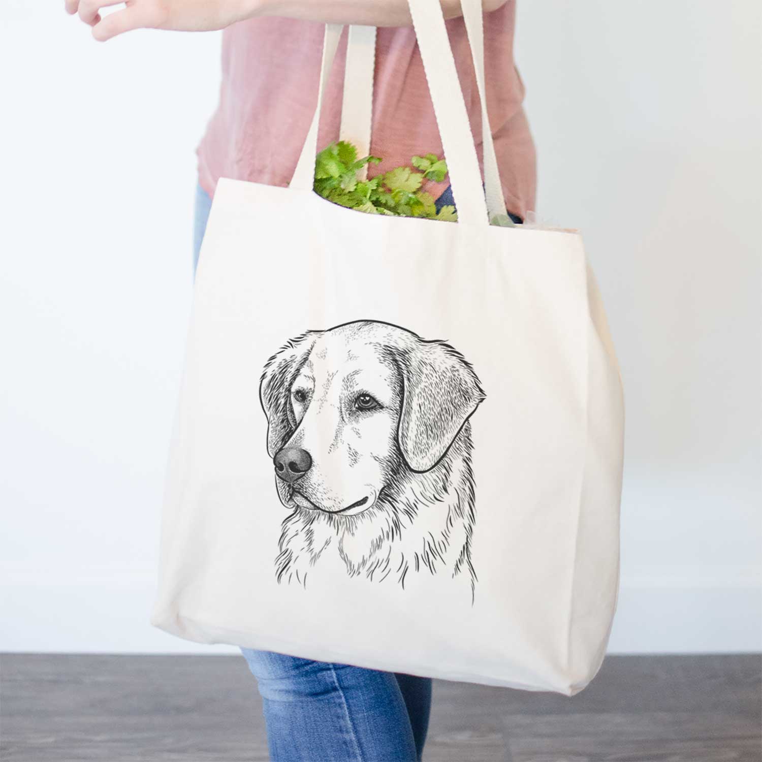 Kula the Golden Retriever - Tote Bag