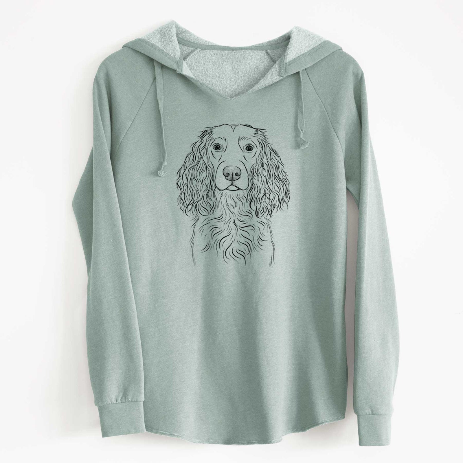 Bare Landry the Boykin Spaniel - Cali Wave Hooded Sweatshirt