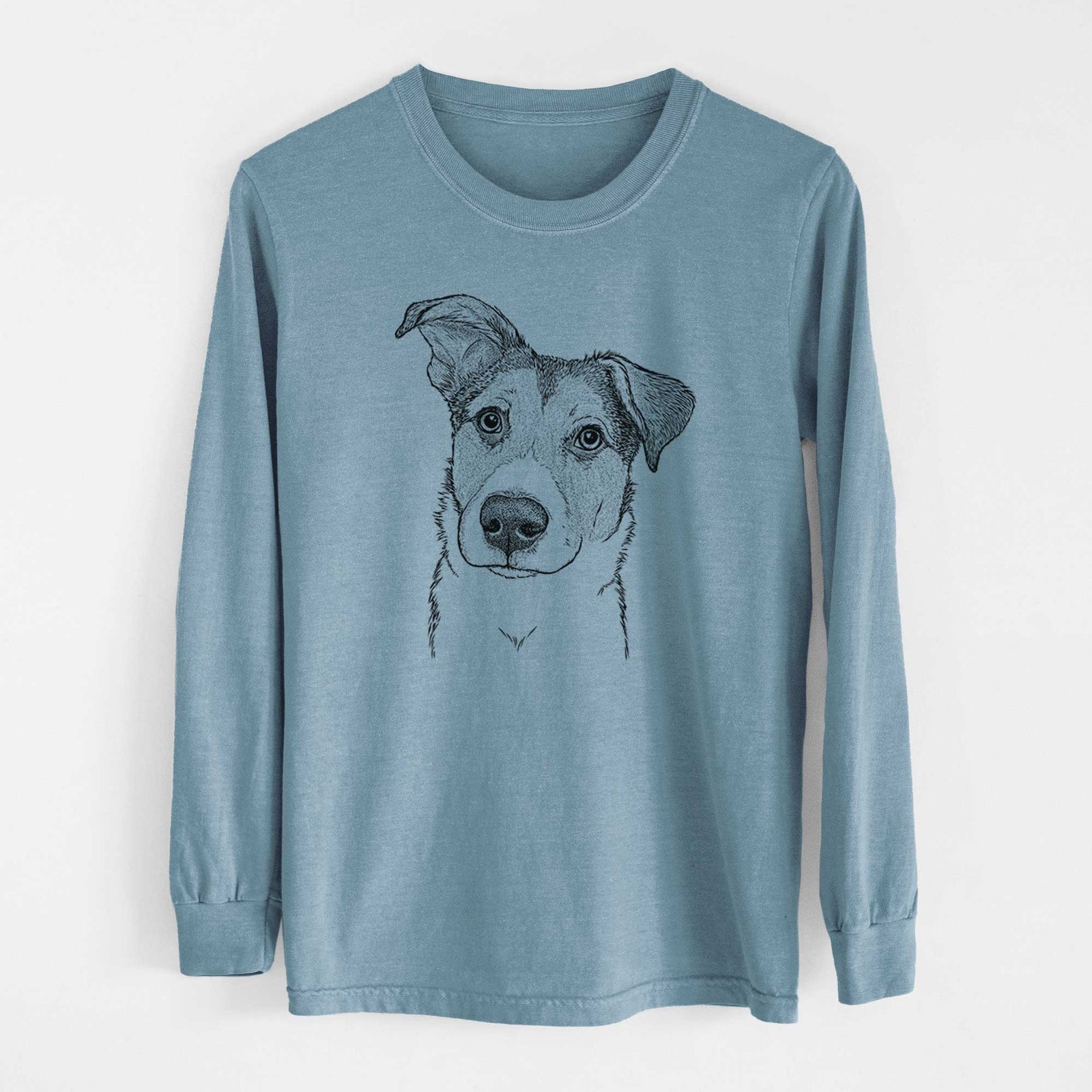 Bare Leia the Mixed Breed - Heavyweight 100% Cotton Long Sleeve