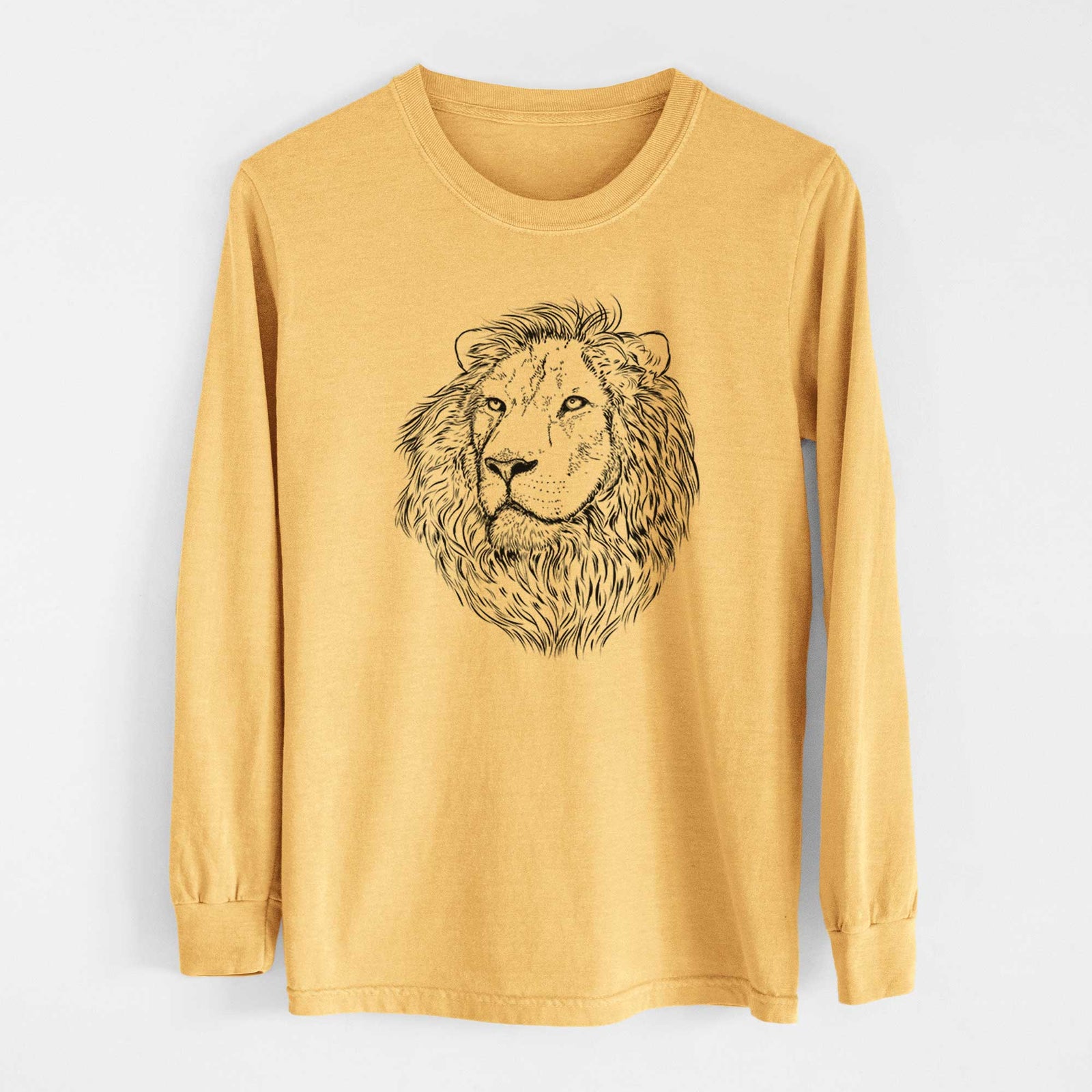 Bare Lenny the Lion - Heavyweight 100% Cotton Long Sleeve