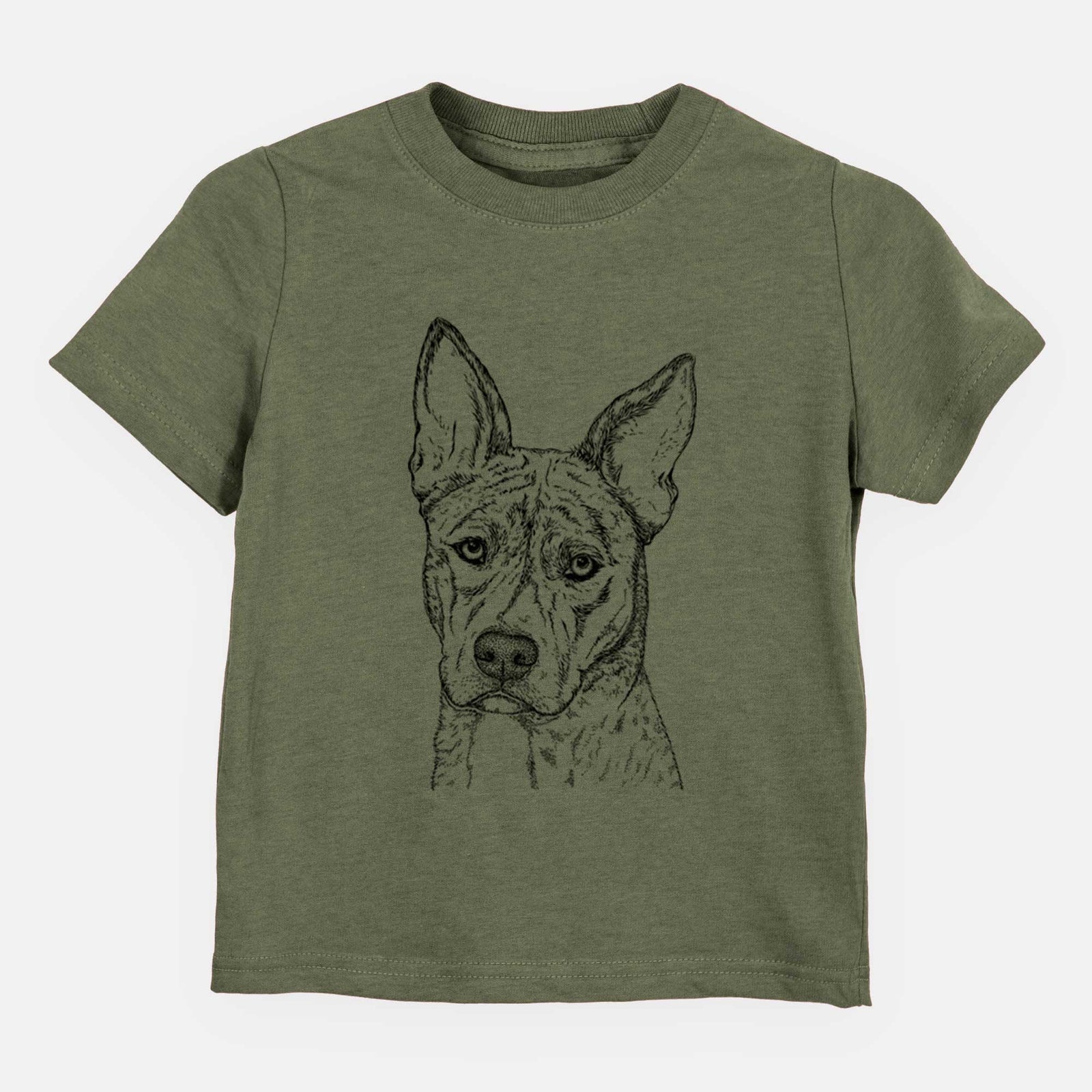 Bare Leo the Ibizan Hound Bull Mastiff Mix - Kids/Youth/Toddler Shirt