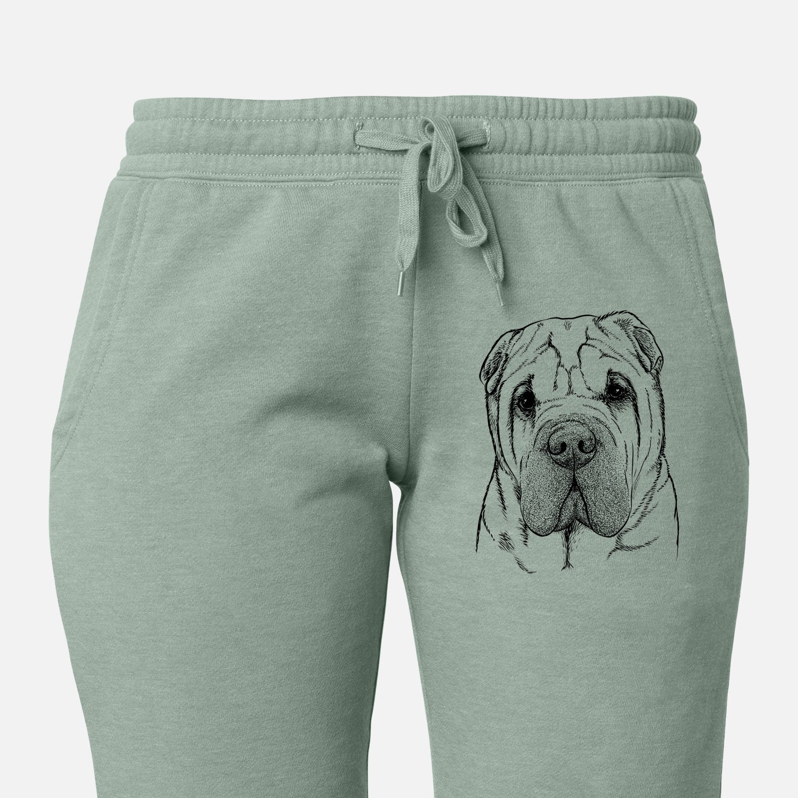 Lilly the Shar Pei - Women's Cali Wave Joggers