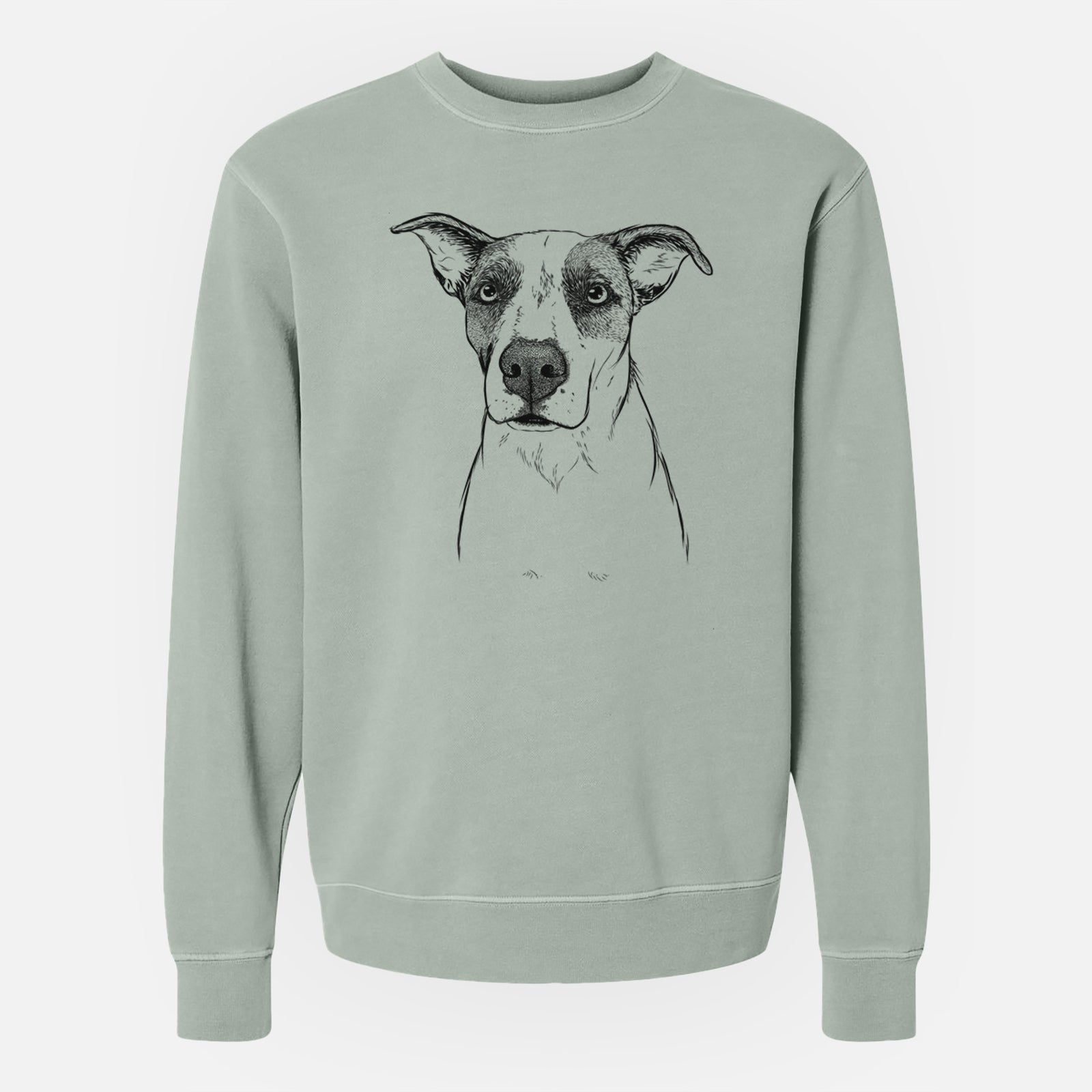 Bare Lily the Mixed Breed - Unisex Pigment Dyed Crew Sweatshirt