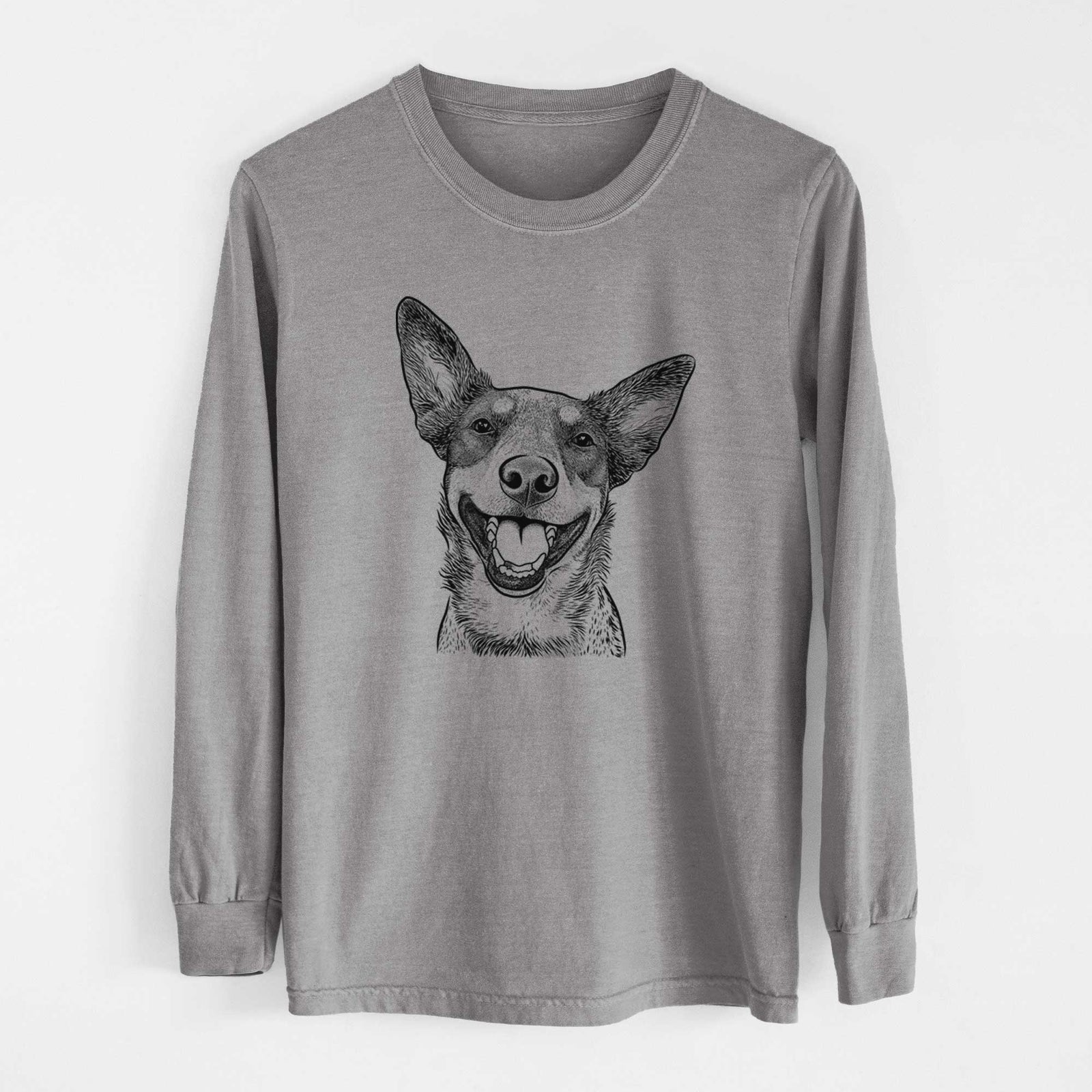 Bare Lily the Australian Cattle Dog - Heavyweight 100% Cotton Long Sleeve