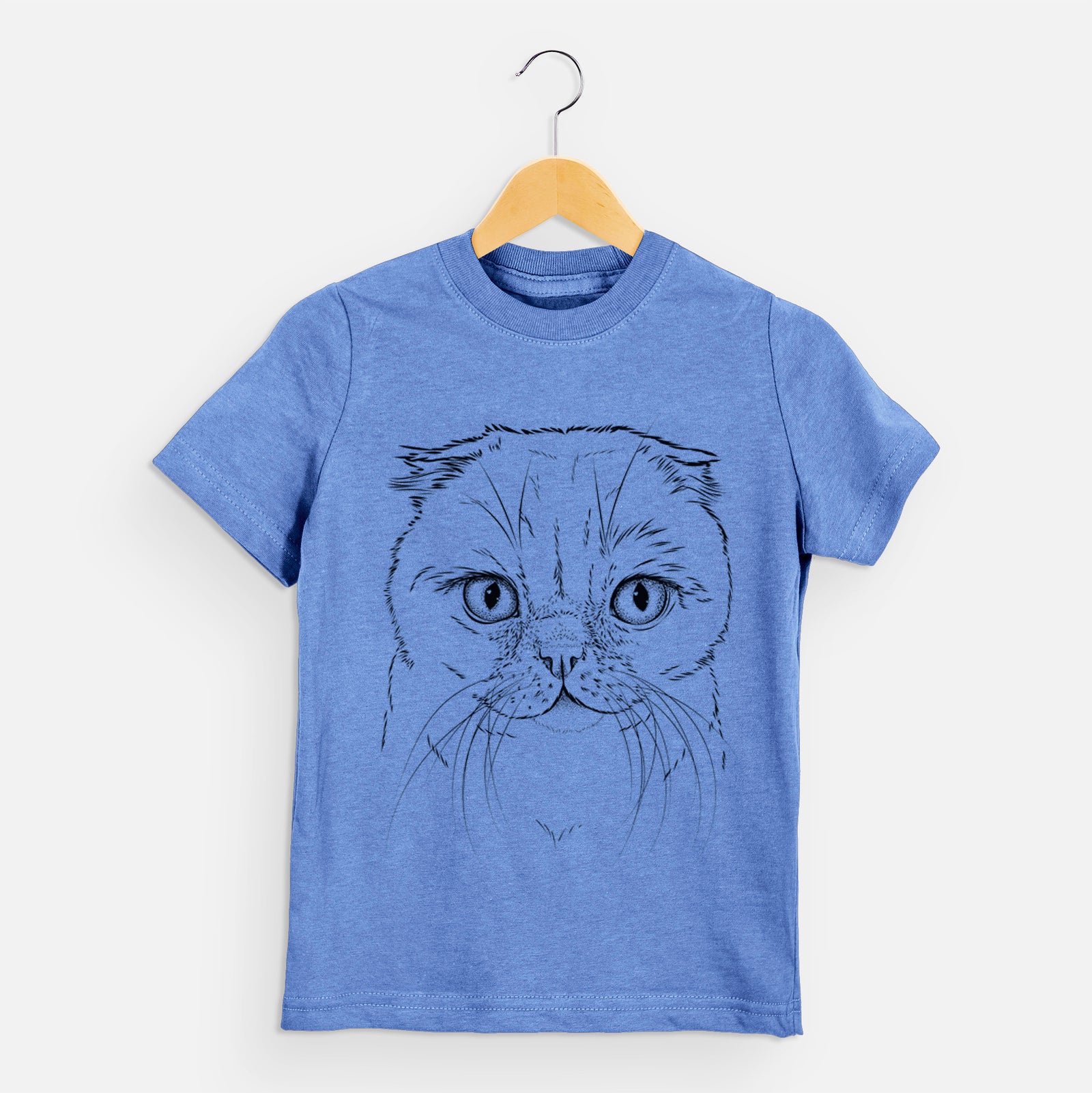Bare Lina the Exotic Fold Cat - Kids/Youth/Toddler Shirt