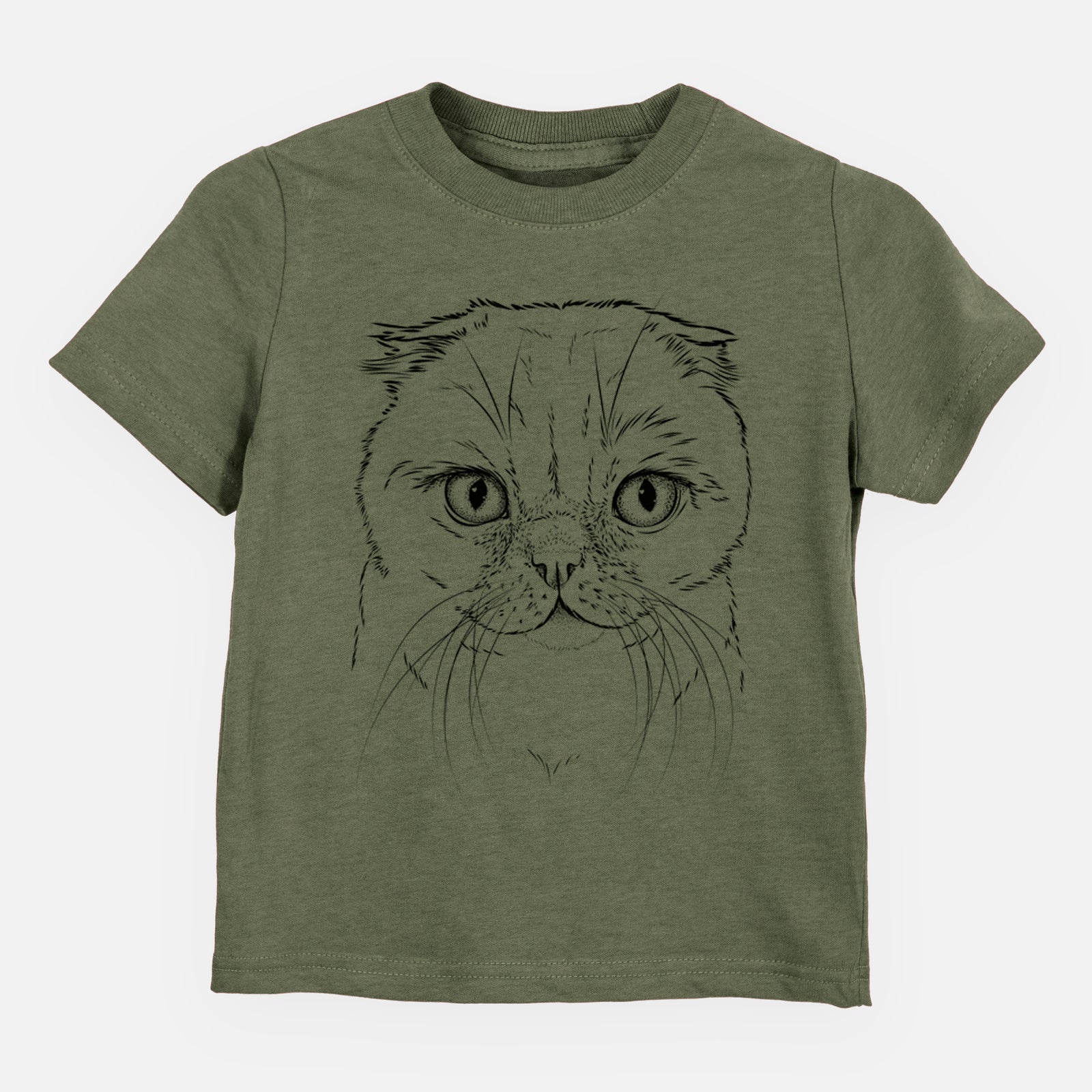 Bare Lina the Exotic Fold Cat - Kids/Youth/Toddler Shirt