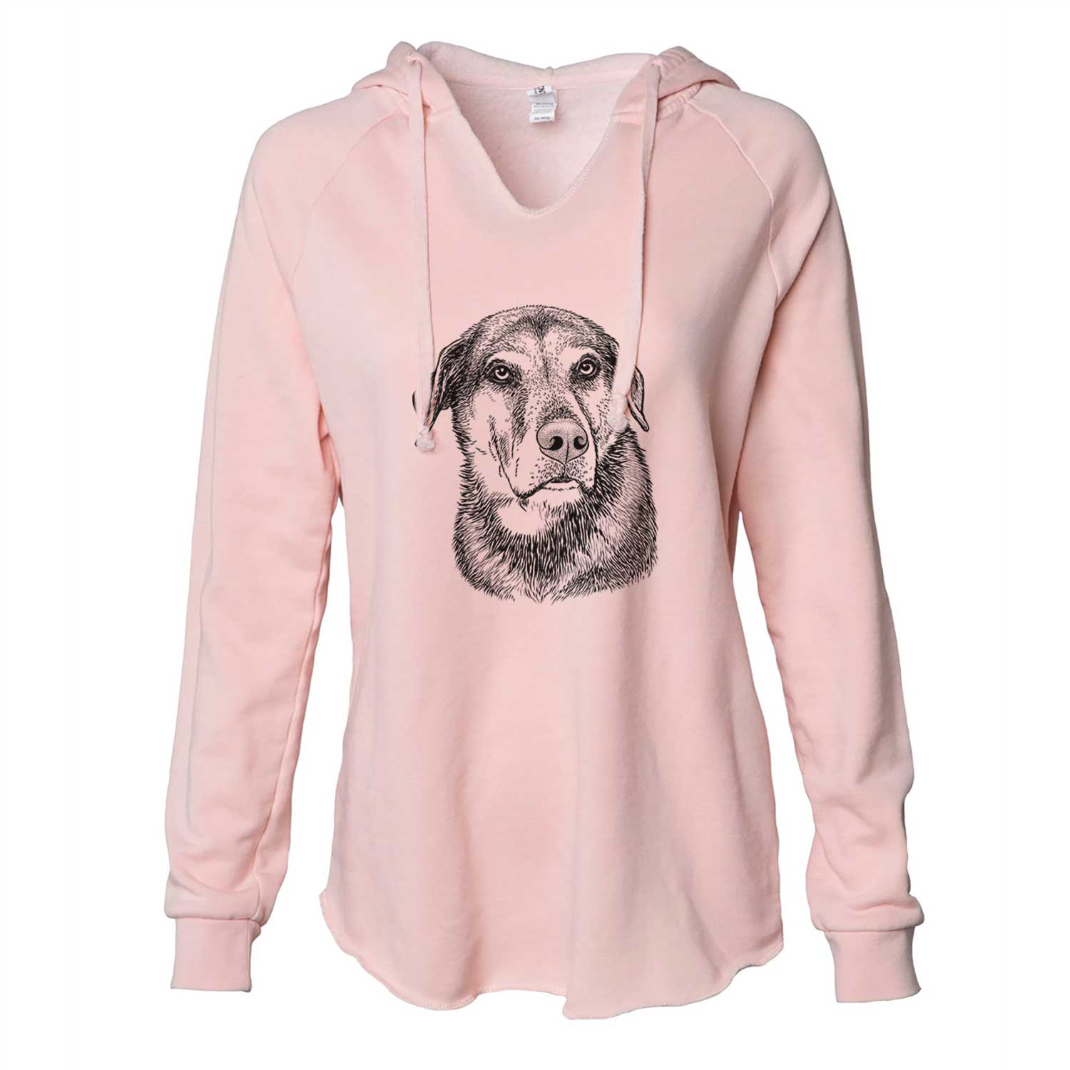 Lobo the Shepherd Mix - Cali Wave Hooded Sweatshirt