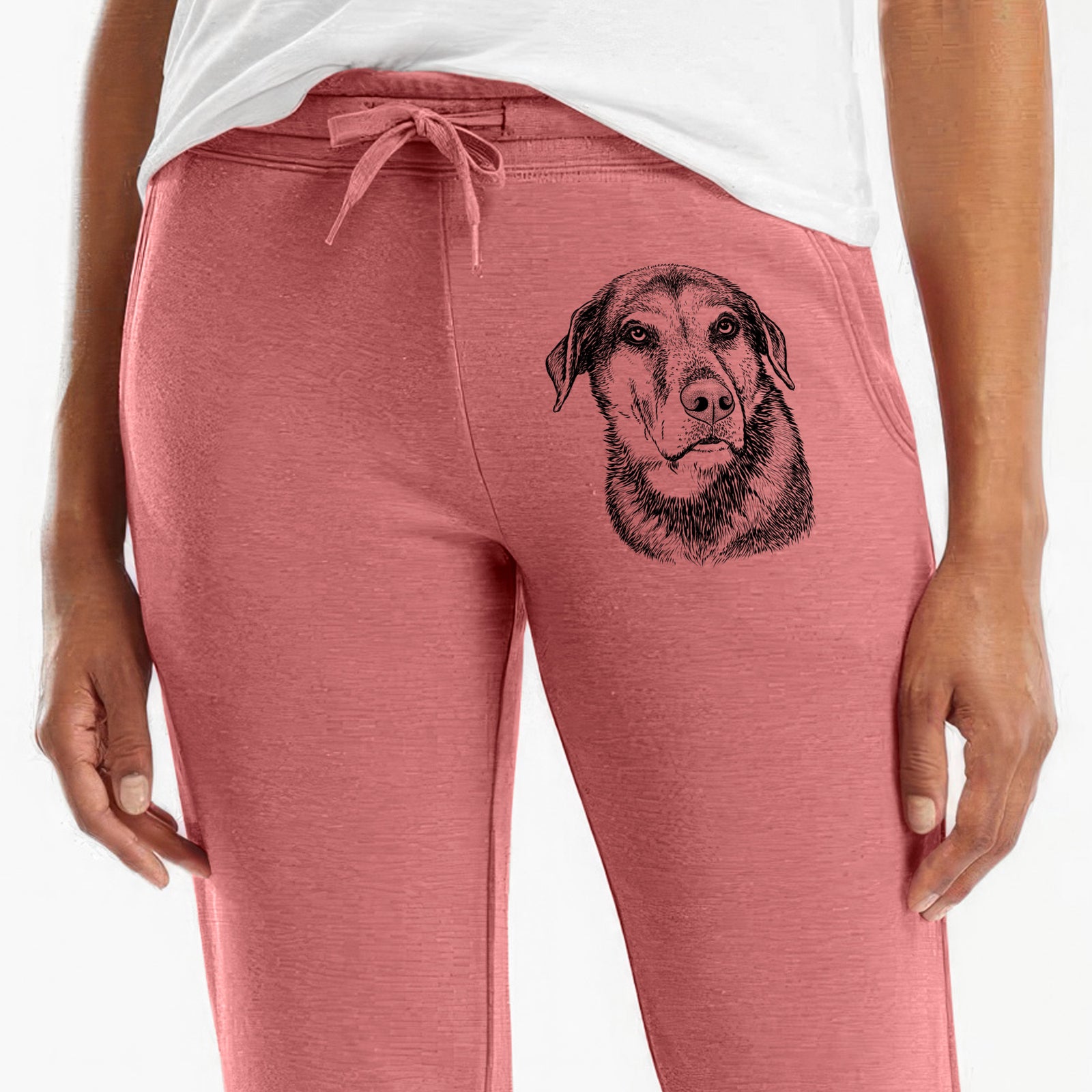 Lobo the Shepherd Mix - Women's Cali Wave Joggers
