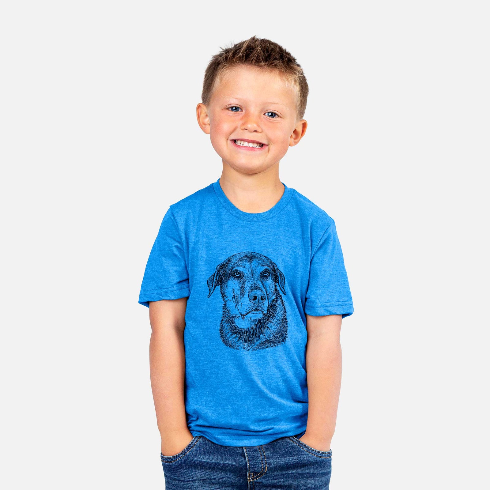 Bare Lobo the Shepherd Mix - Kids/Youth/Toddler Shirt