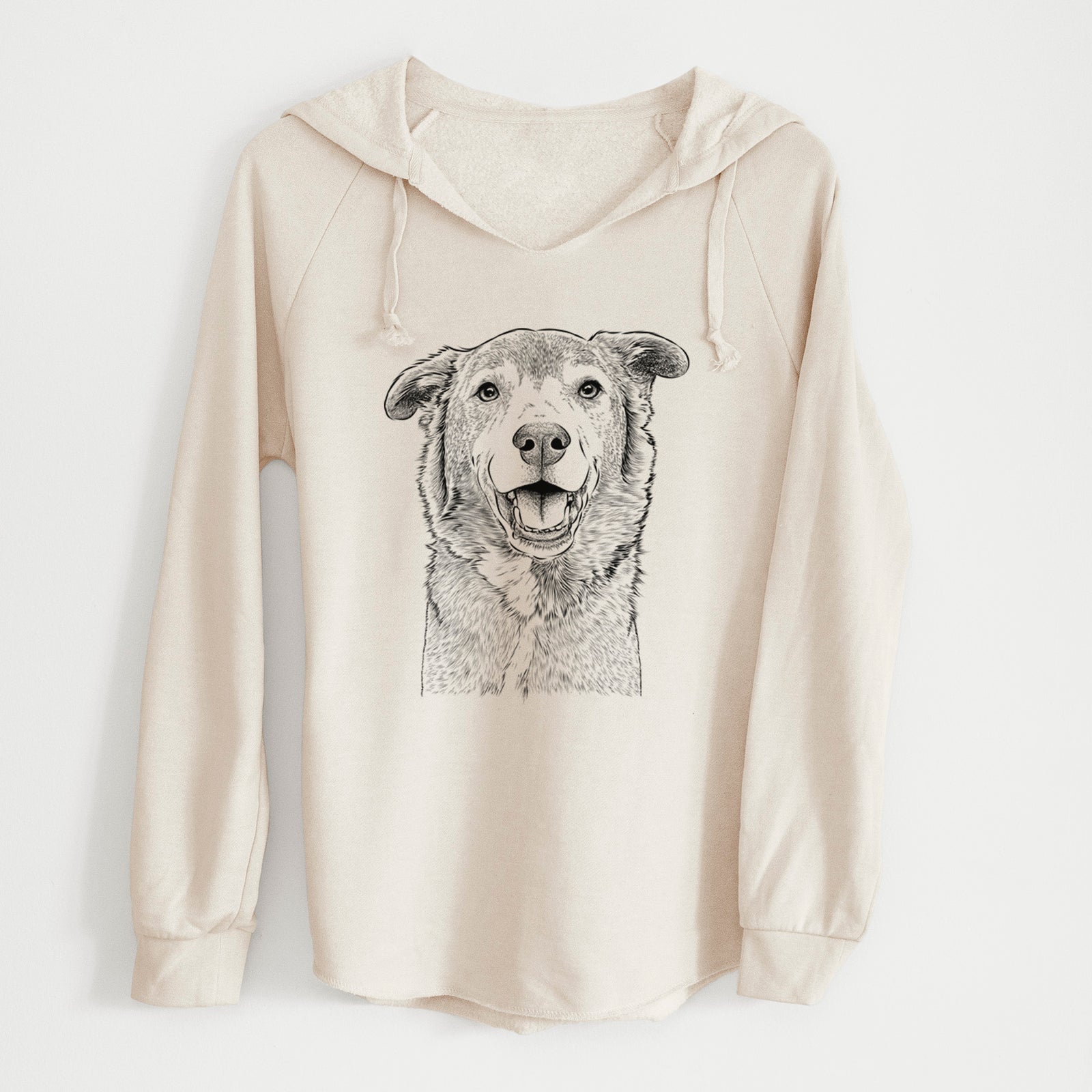 Bare Logan the Rescue Mutt - Cali Wave Hooded Sweatshirt