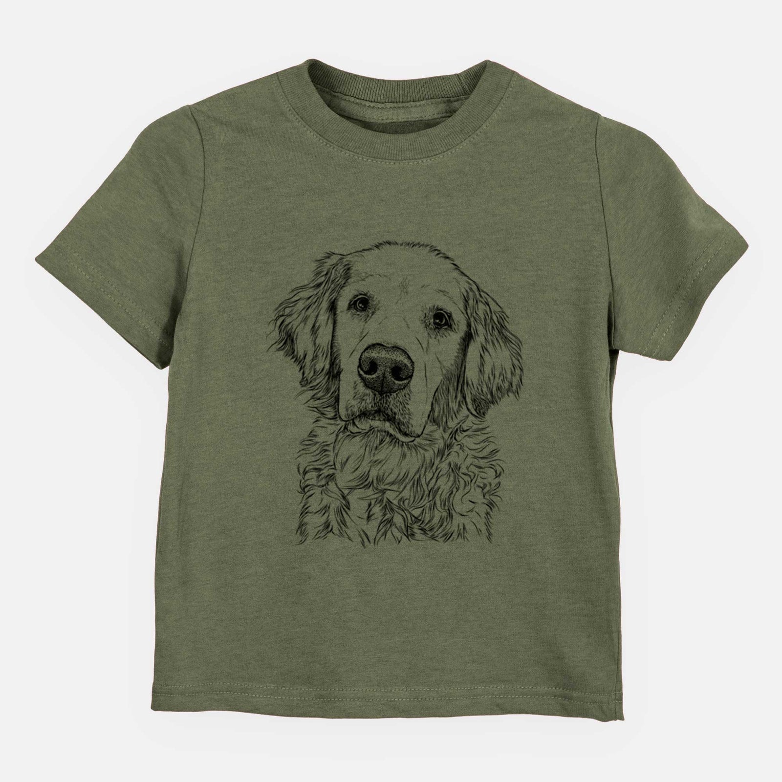 Bare Loganator the Golden Retriever - Kids/Youth/Toddler Shirt
