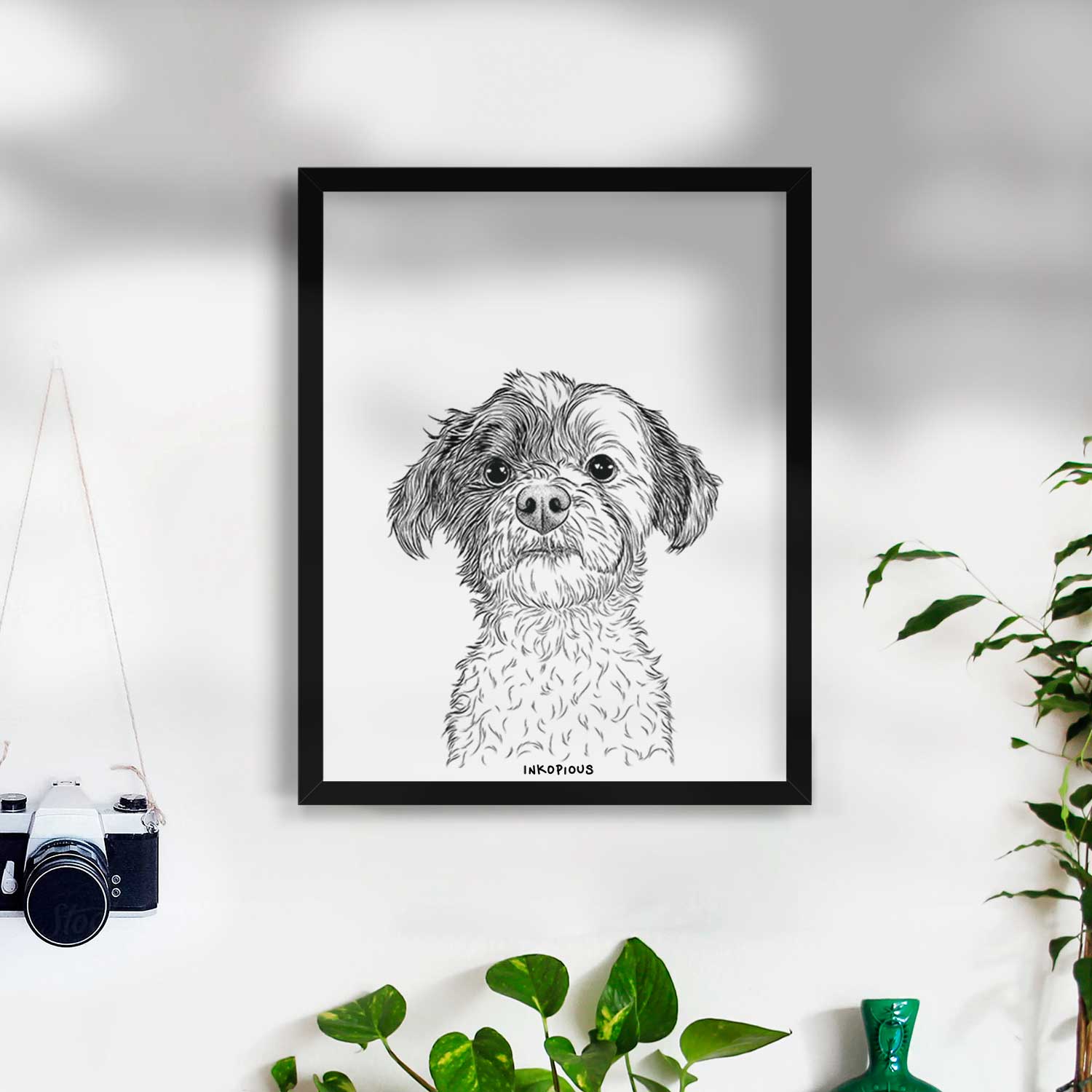 Louise the Havanese Art Print