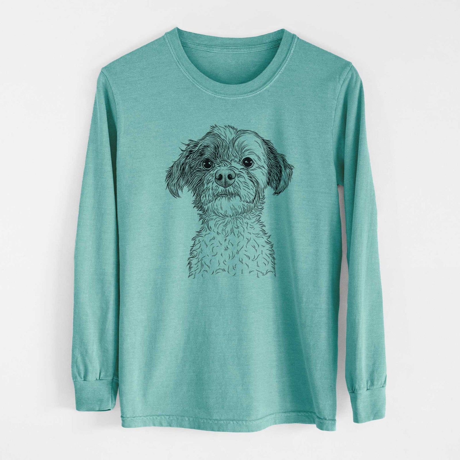 Bare Louise the Havanese - Heavyweight 100% Cotton Long Sleeve