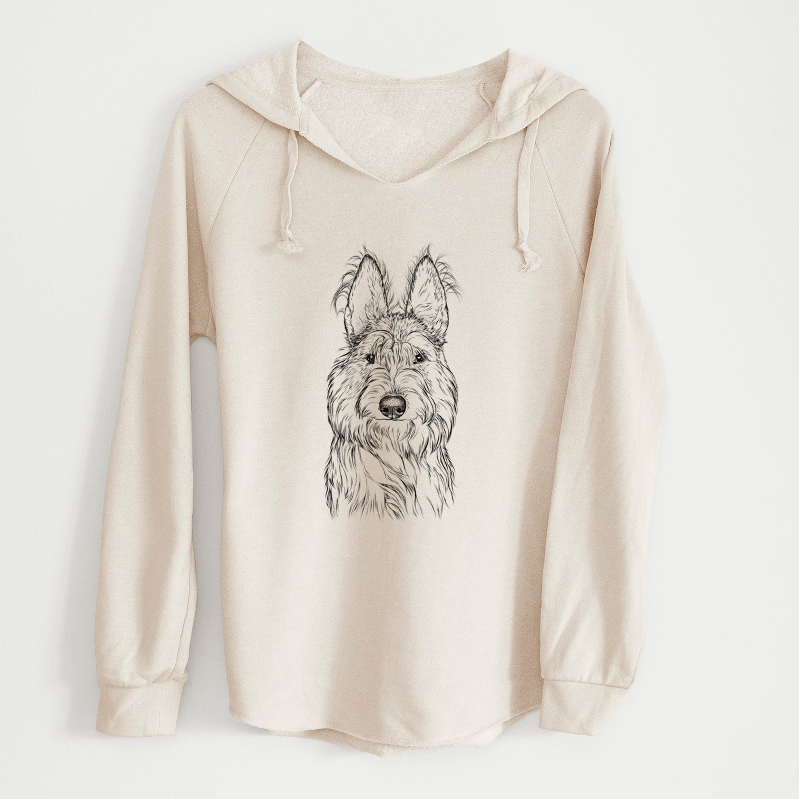 Bare Luna the Berger Picard - Cali Wave Hooded Sweatshirt