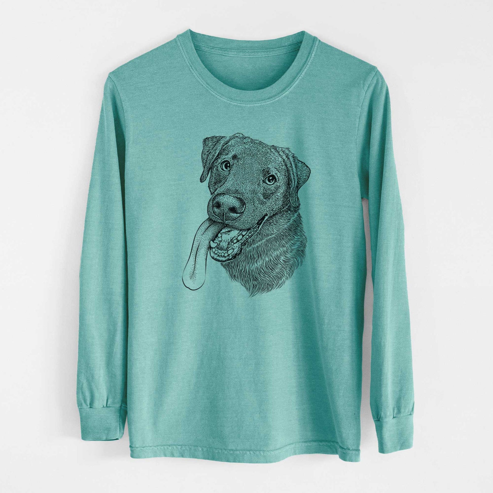Bare Macaroni the Lab Mix - Heavyweight 100% Cotton Long Sleeve