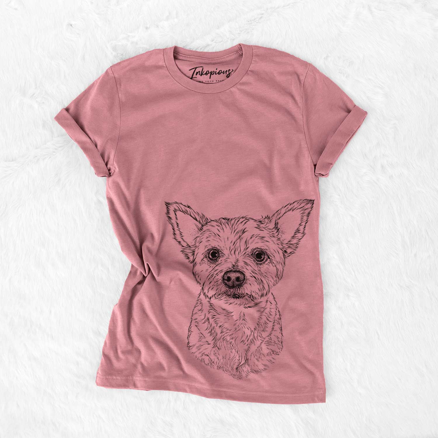Mango the Yorker Cairn Terrier - Bella Canvas Unisex Crewneck
