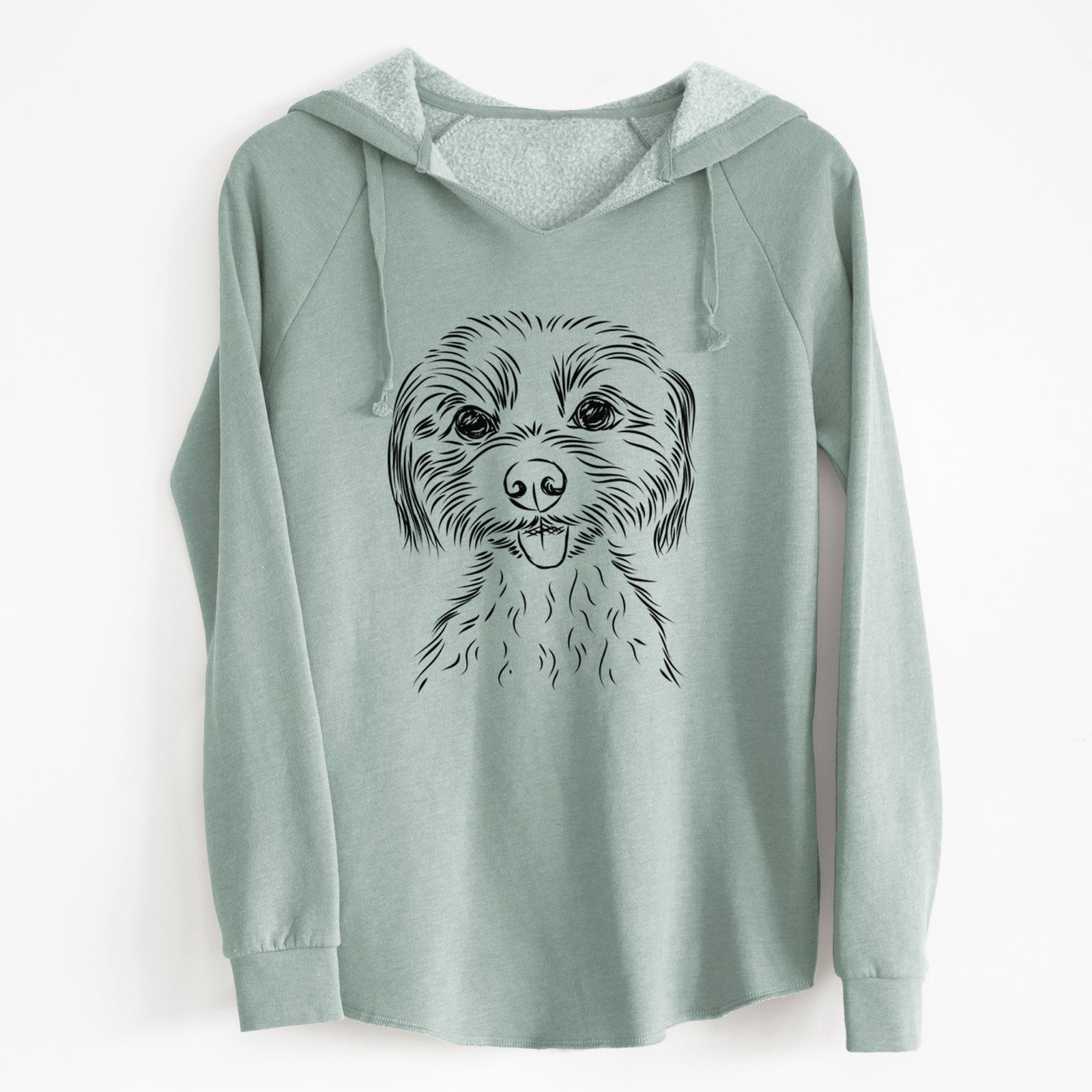 Bare Mater the Yorkshire Terrier - Cali Wave Hooded Sweatshirt