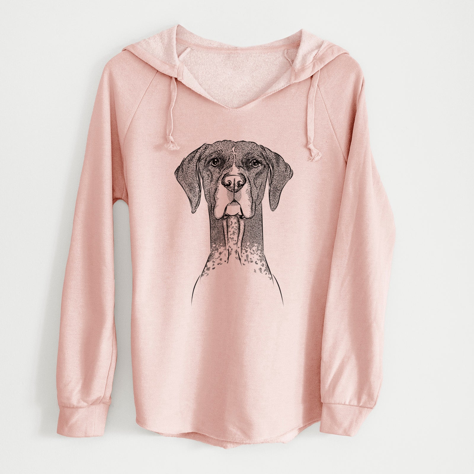Bare Mattis the German Shorthaired Pointer - Cali Wave Hooded Sweatshirt