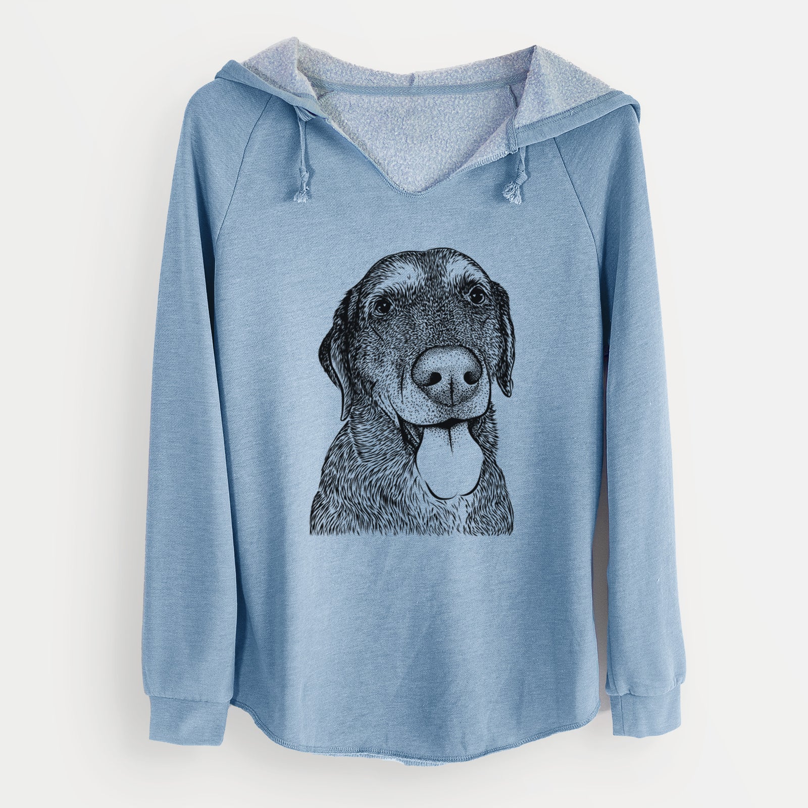 Bare Max the Labrador Retriever - Cali Wave Hooded Sweatshirt