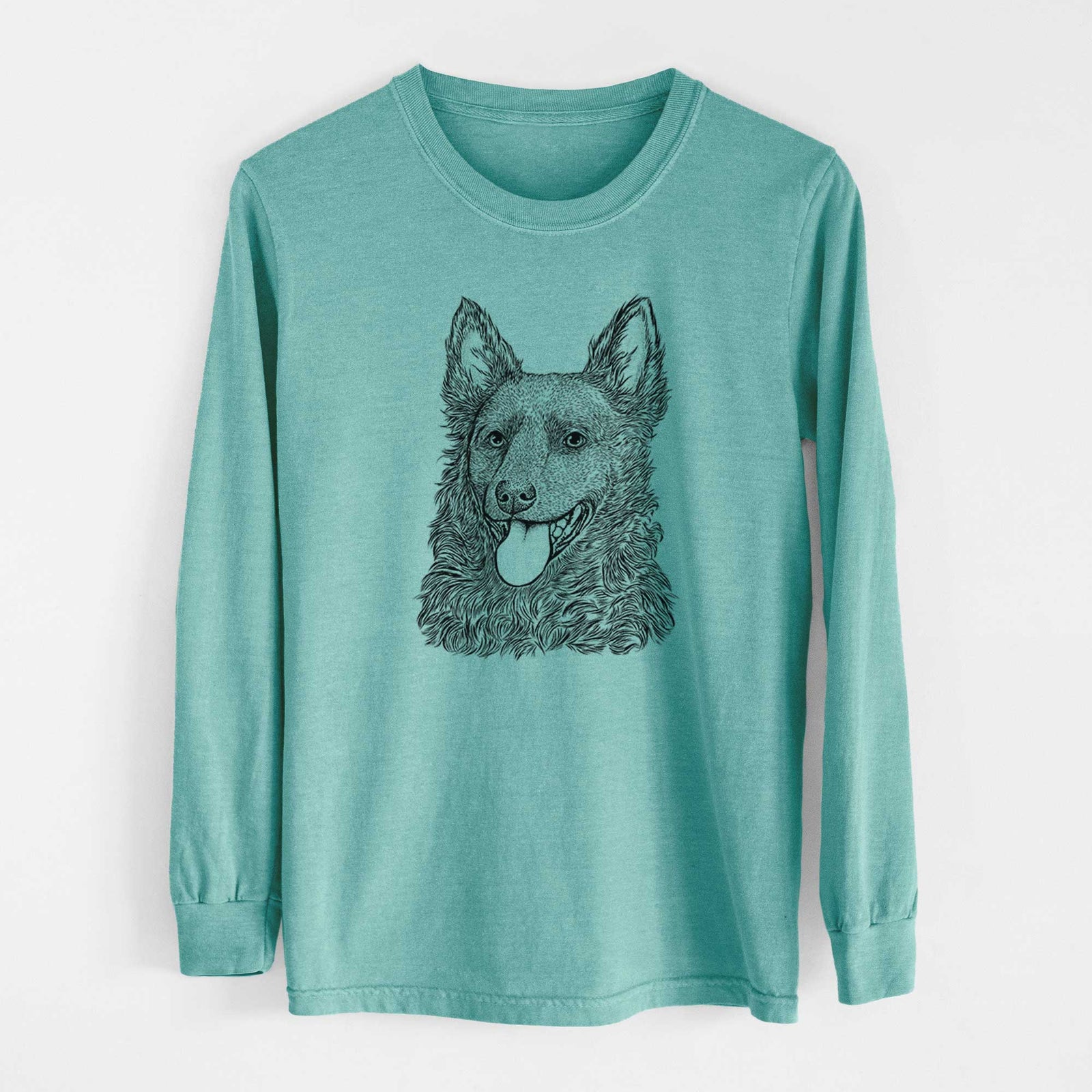 Bare Maximo the Mudi - Heavyweight 100% Cotton Long Sleeve