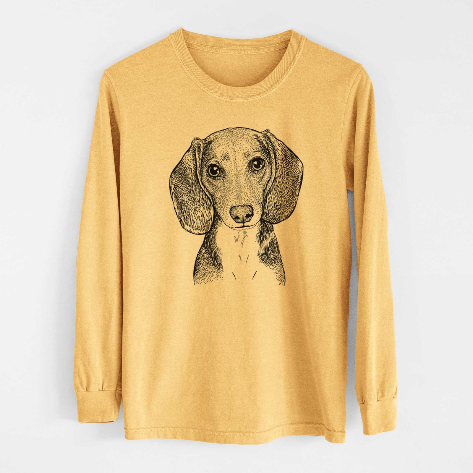 Bare Mayor Andy the Beagle - Heavyweight 100% Cotton Long Sleeve