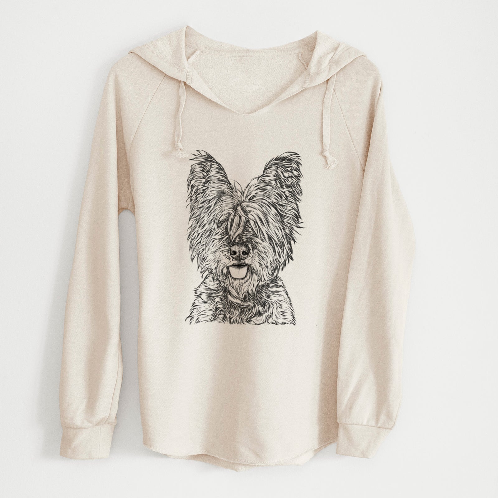 Bare McDuff the Cairn Terrier - Cali Wave Hooded Sweatshirt