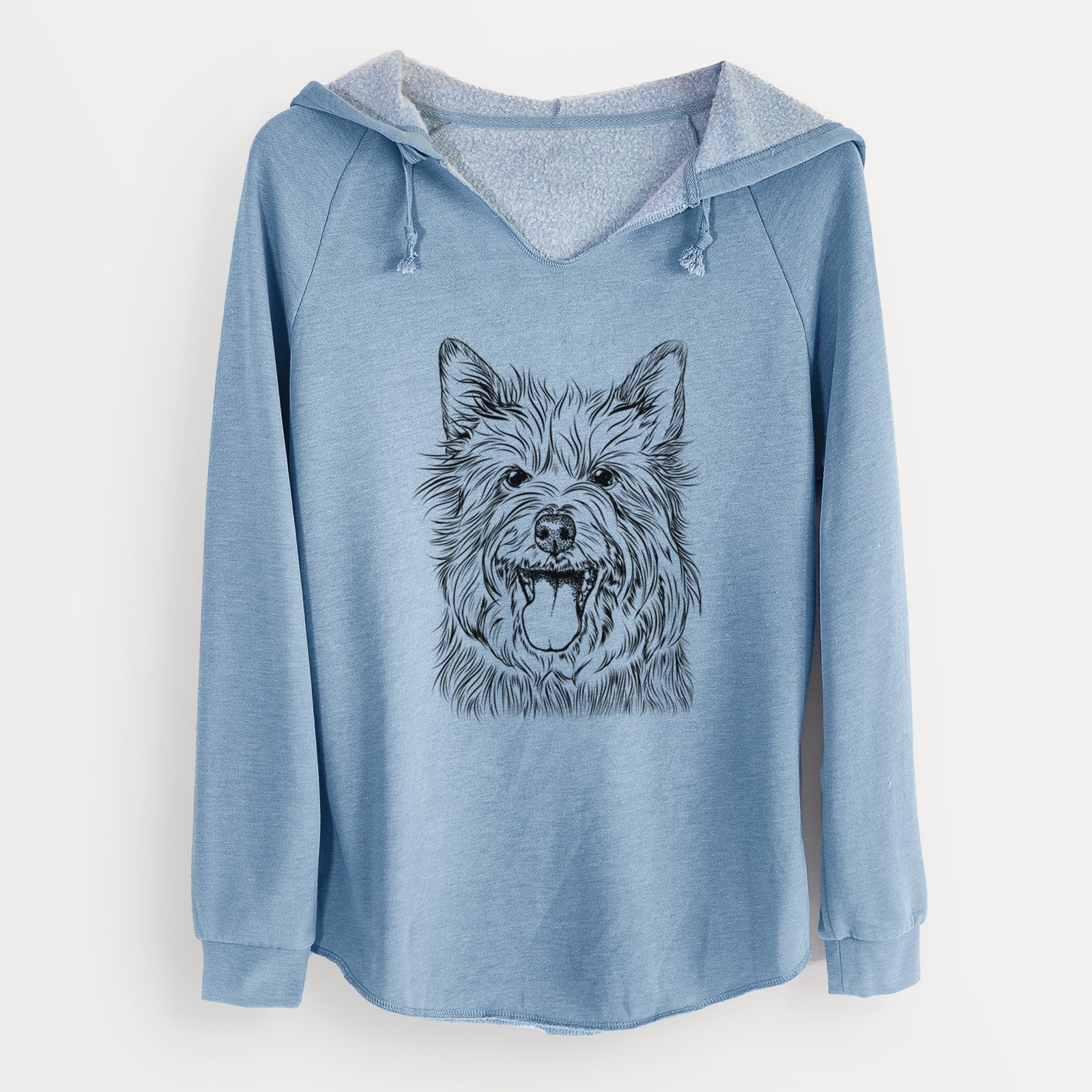 Bare Middy the Australian Terrier - Cali Wave Hooded Sweatshirt