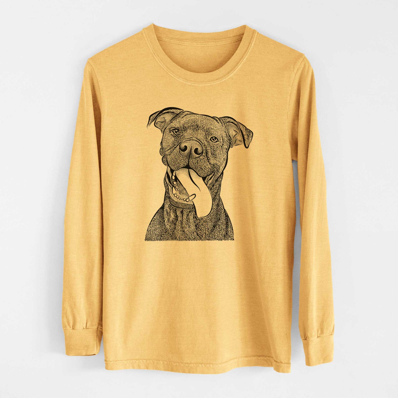Bare Mikey the Boxador - Heavyweight 100% Cotton Long Sleeve