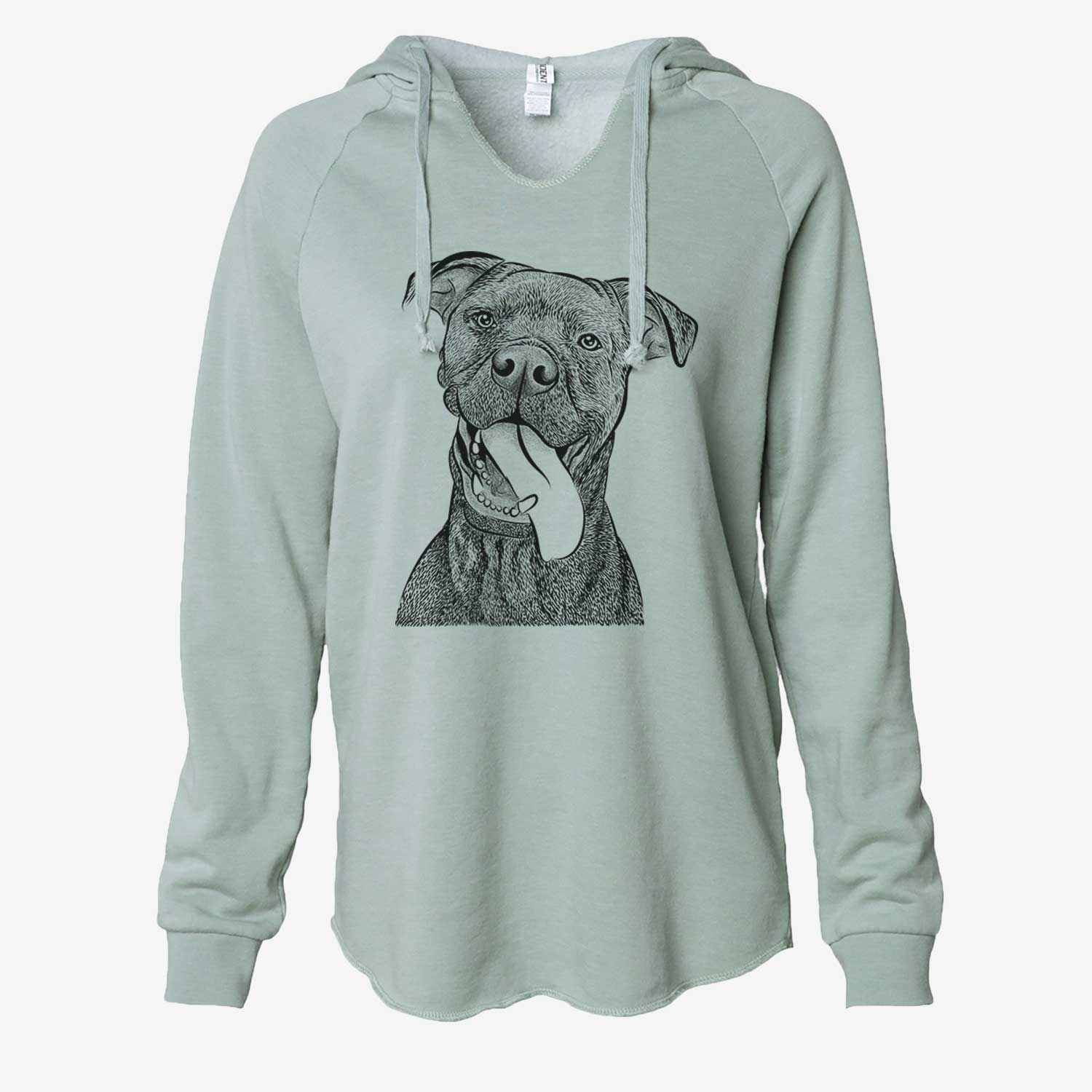 Mikey the Boxador - Cali Wave Hooded Sweatshirt