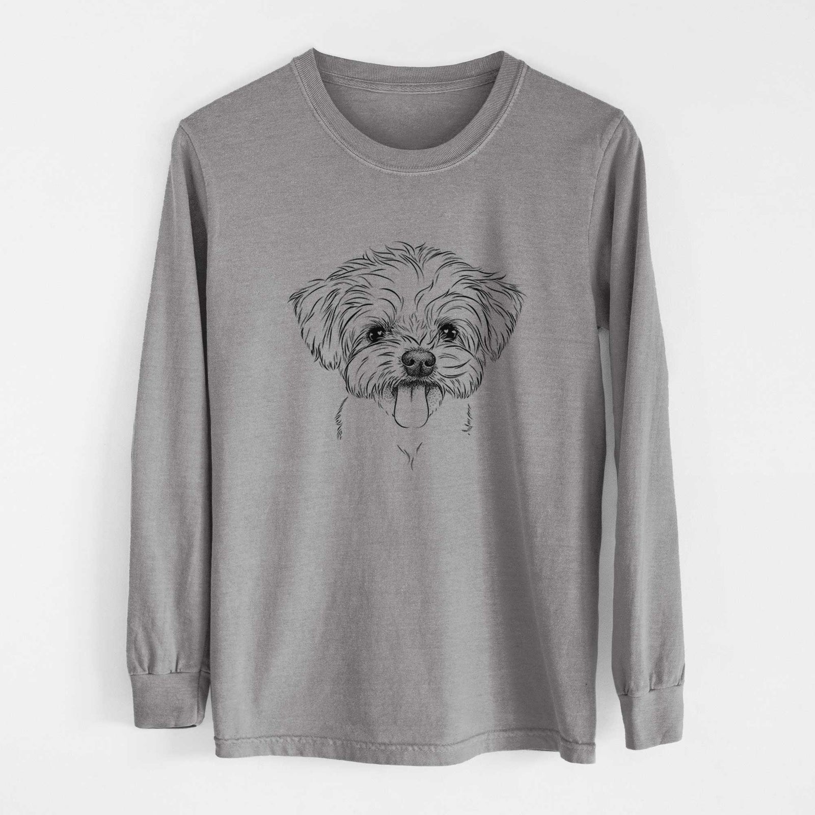 Bare Mochi the Maltese - Heavyweight 100% Cotton Long Sleeve
