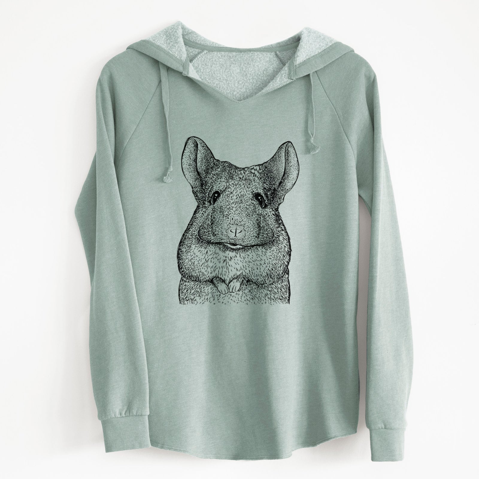 Bare Mojo the Chinchilla - Cali Wave Hooded Sweatshirt