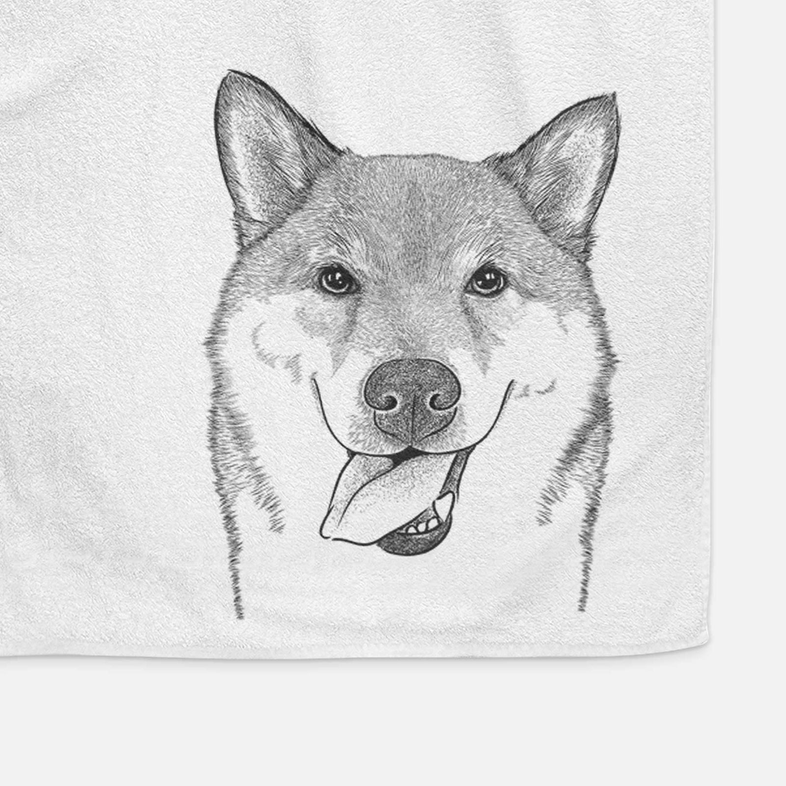 Mothra the Shiba Inu Decorative Hand Towel