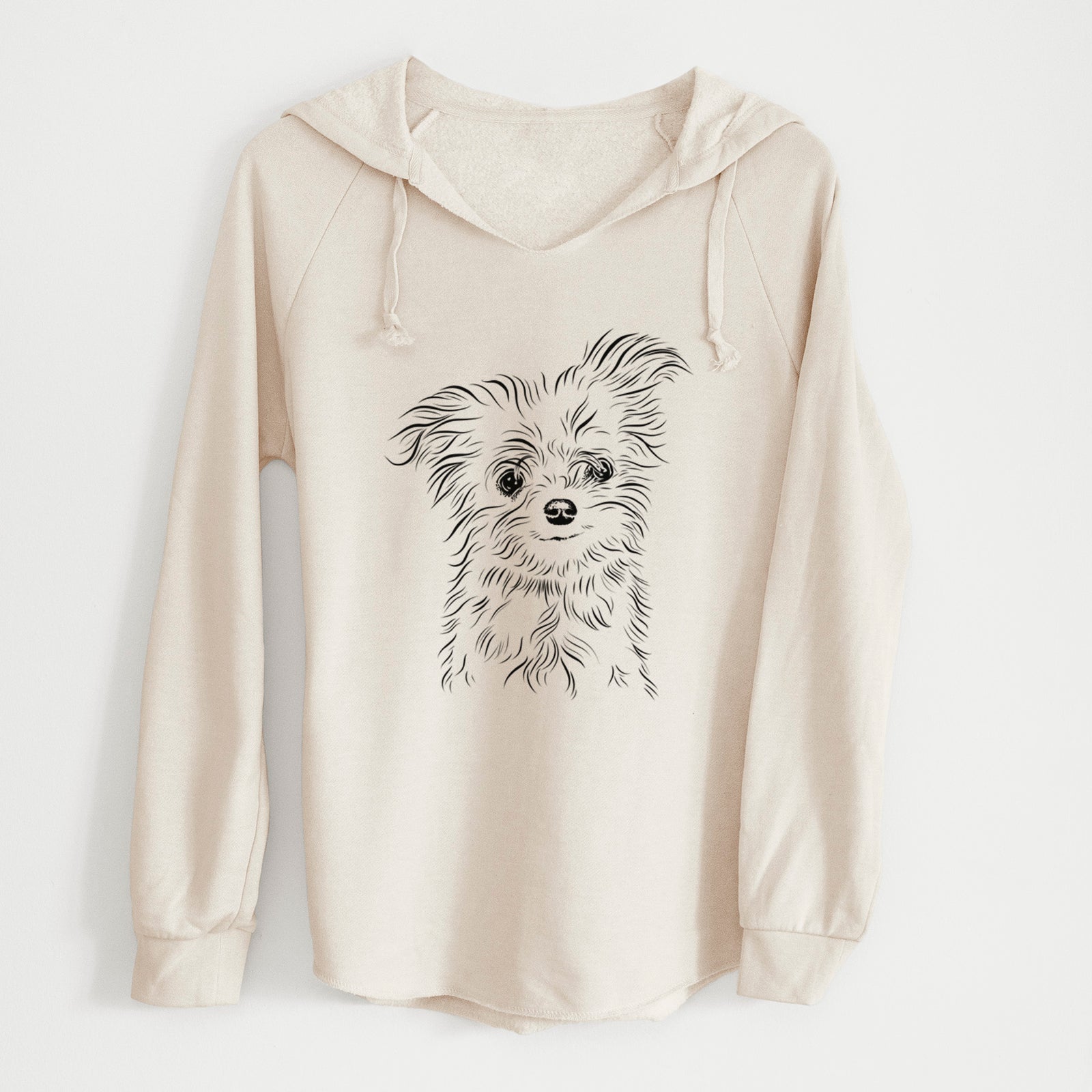 Bare Mr. Gucci Poochi the Maltese - Cali Wave Hooded Sweatshirt
