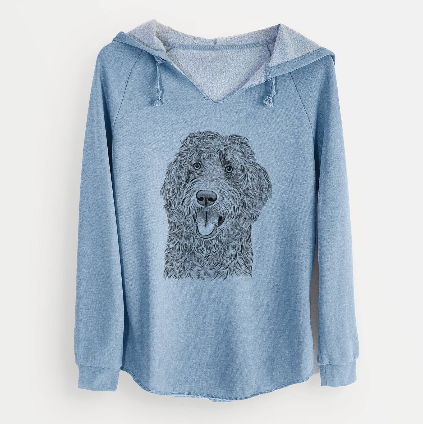 Bare Murr Dog the Labradoodle - Cali Wave Hooded Sweatshirt