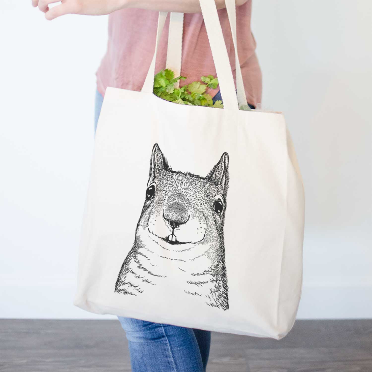 Nibbles the Squirrel - Tote Bag