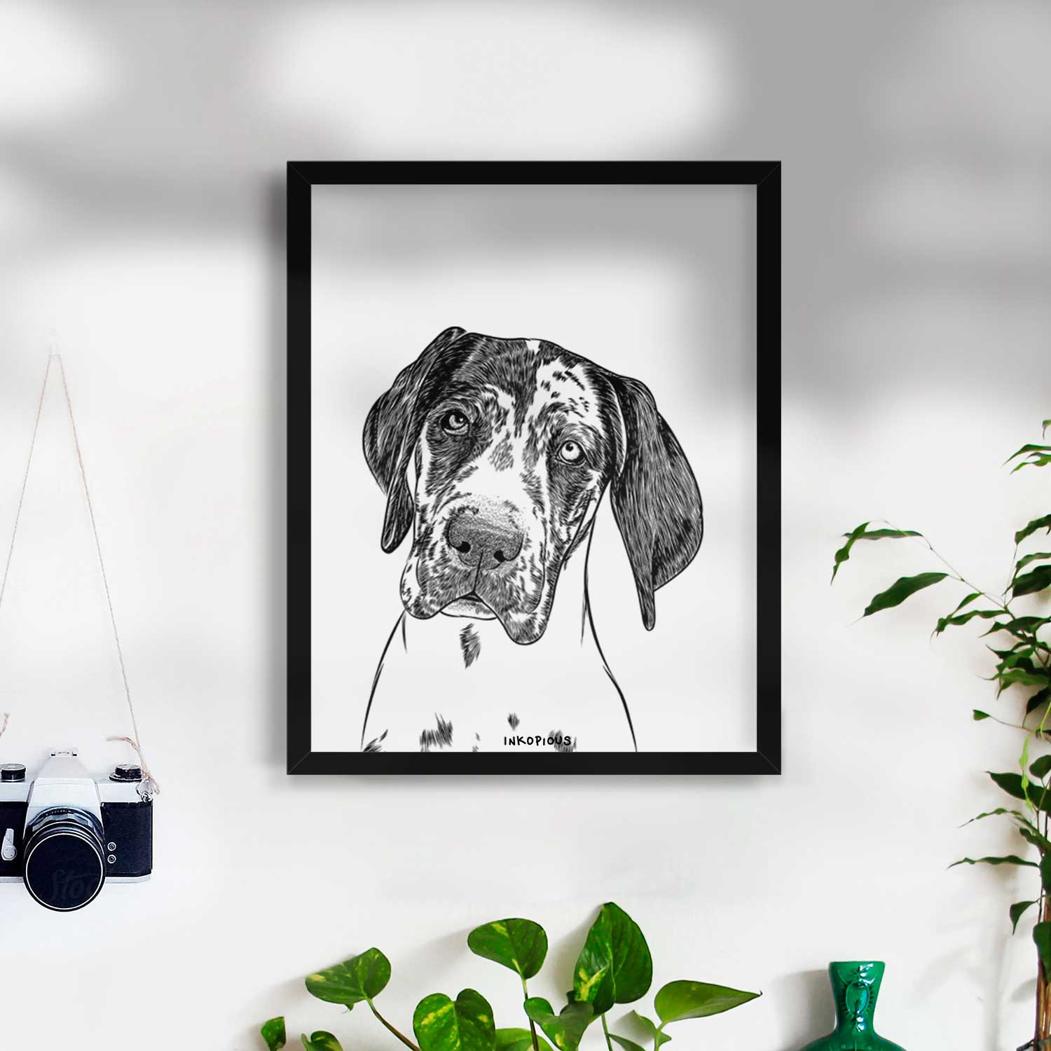 Nyx the Great Dane Art Print