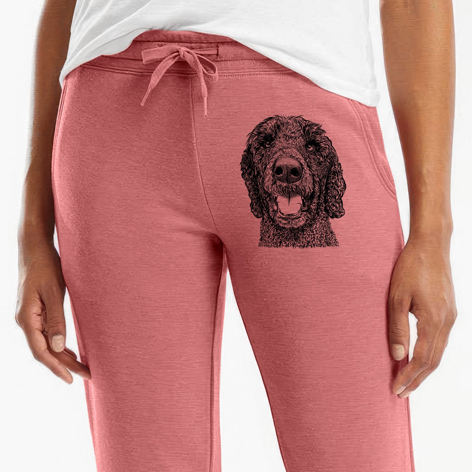 Obi James the Goldendoodle - Women's Cali Wave Joggers