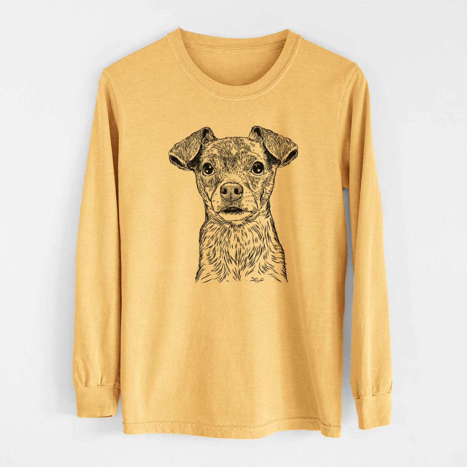 Bare Olive the Mixed Breed - Heavyweight 100% Cotton Long Sleeve