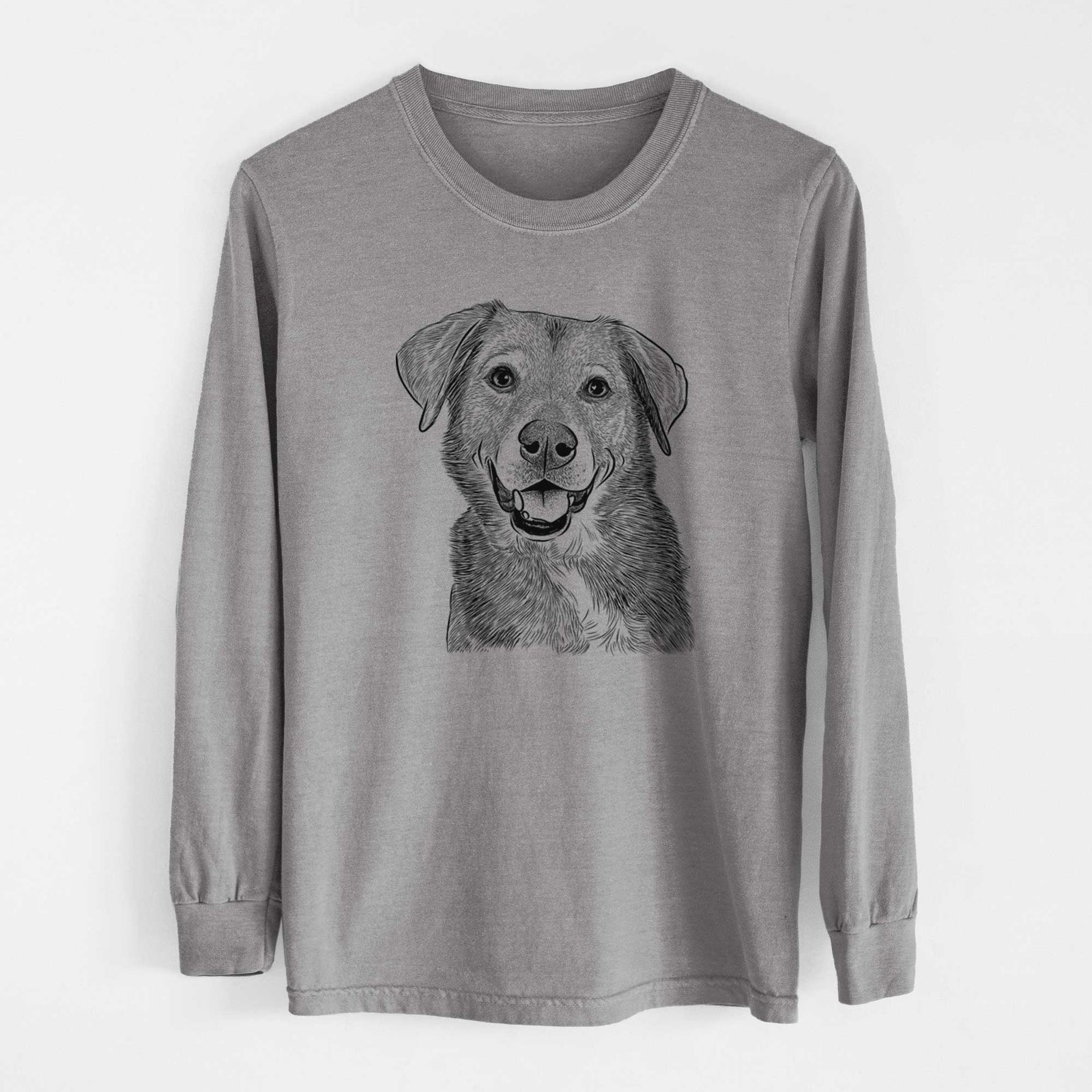 Bare Oliver the Mixed Breed - Heavyweight 100% Cotton Long Sleeve