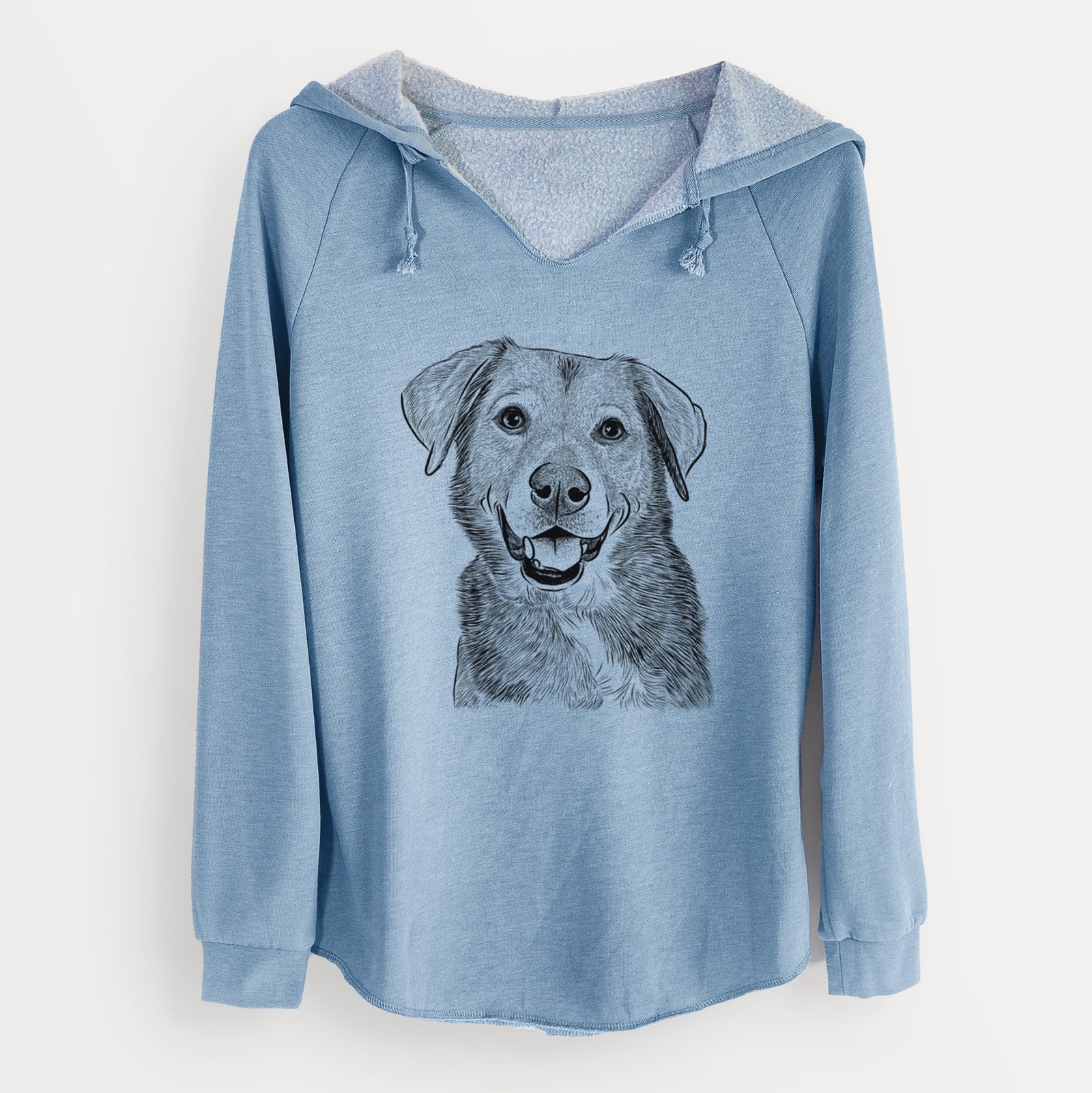 Bare Oliver the Mixed Breed - Cali Wave Hooded Sweatshirt