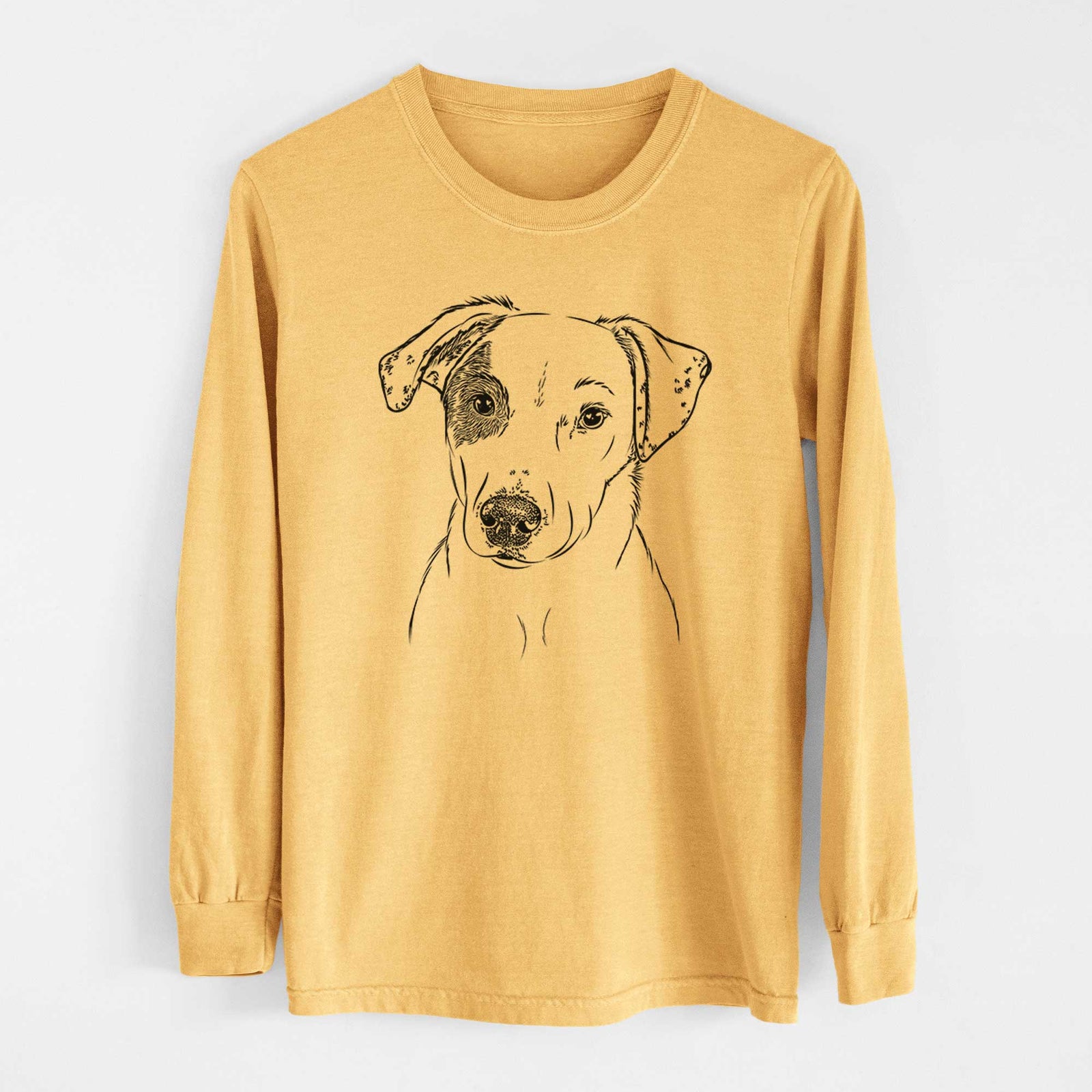 Bare P-Pie the Mixed Breed - Heavyweight 100% Cotton Long Sleeve