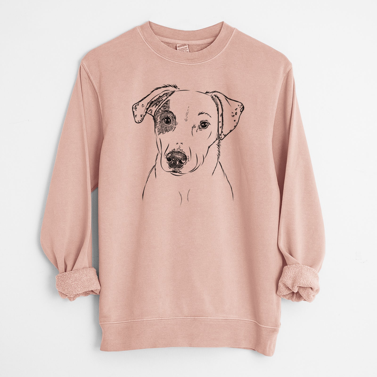 Bare P Pie the Mixed Breed - Unisex Pigment Dyed Crew Sweatshirt