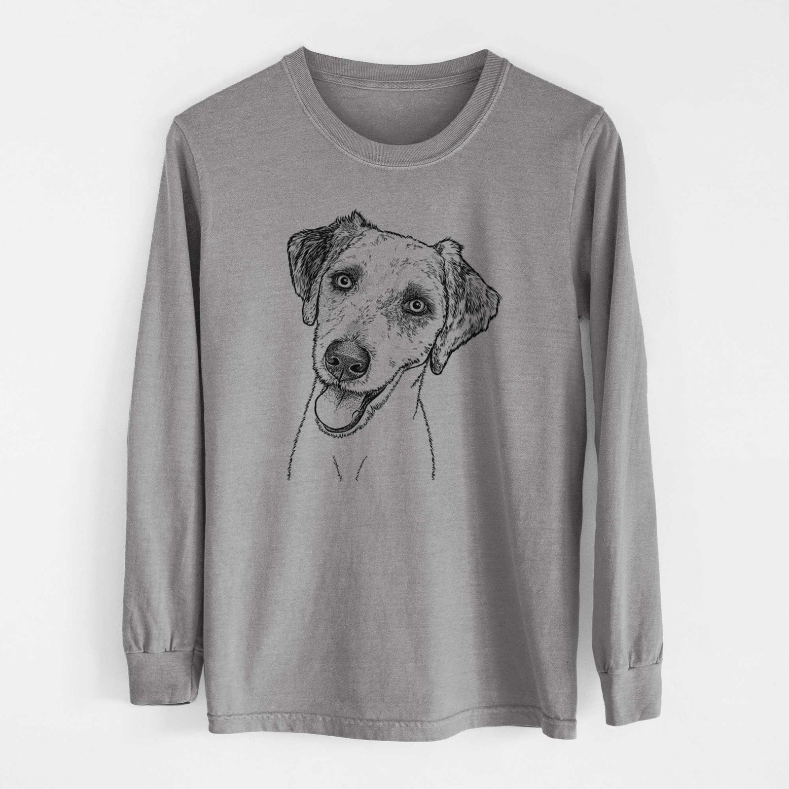 Bare Palm Palm the Aussiedoodle - Heavyweight 100% Cotton Long Sleeve