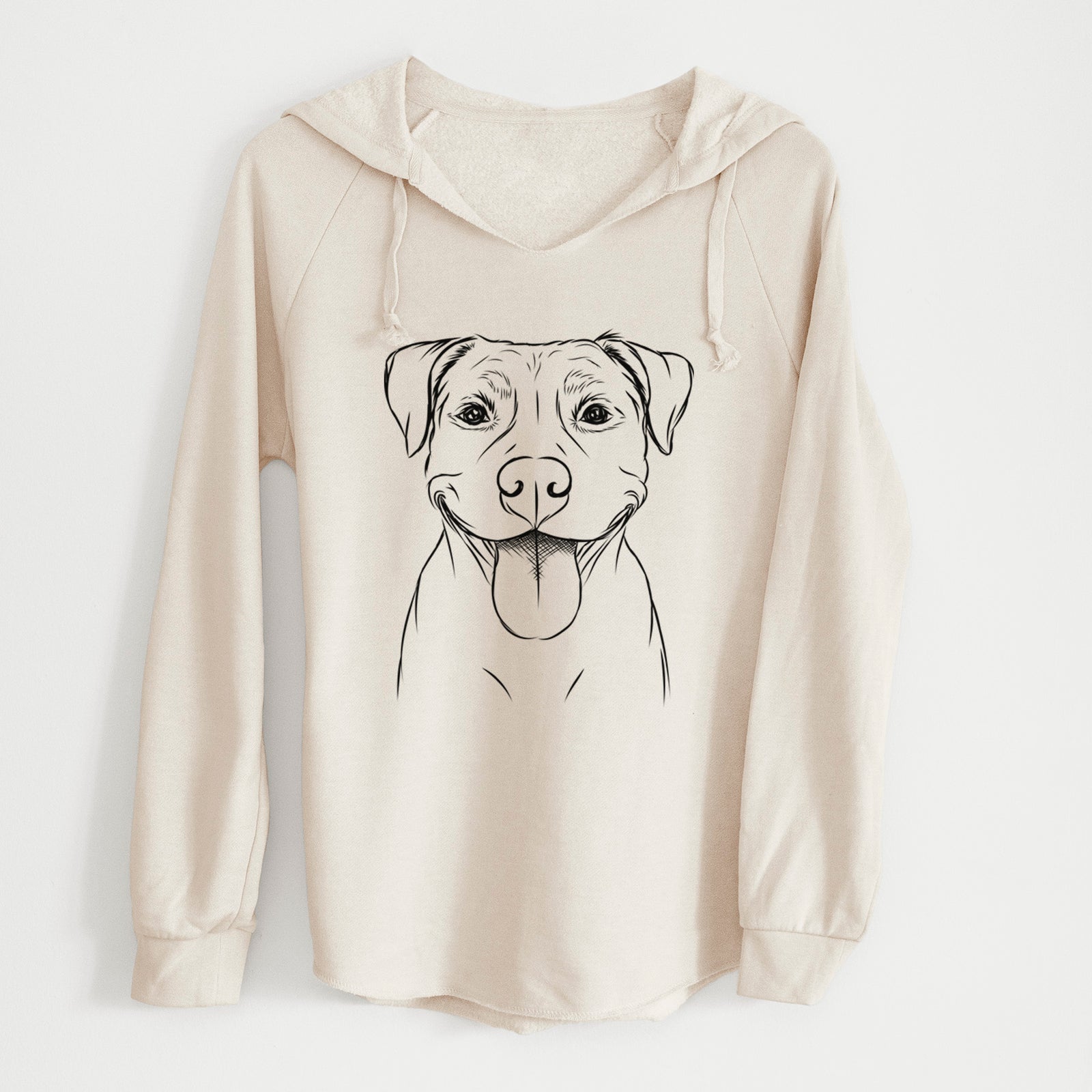 Bare Parker the Pitbull - Cali Wave Hooded Sweatshirt