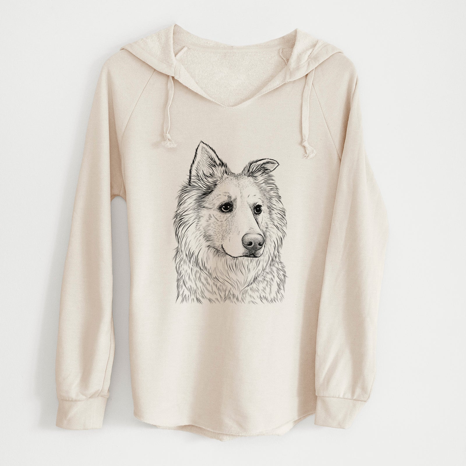 Bare Penny the Chow Mix - Cali Wave Hooded Sweatshirt
