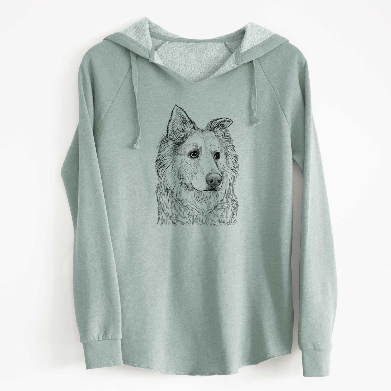 Bare Penny the Chow Mix - Cali Wave Hooded Sweatshirt