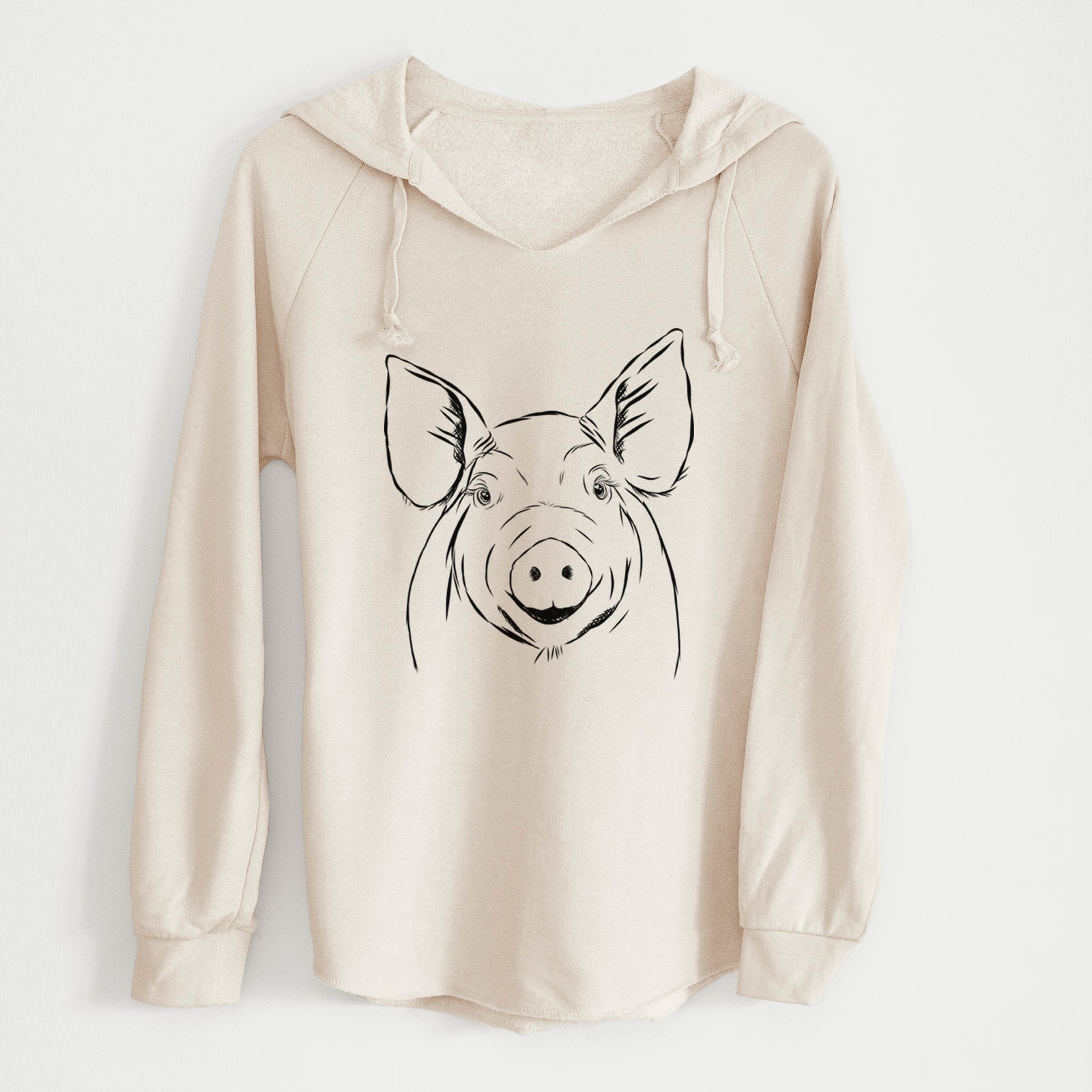 Bare Perry the Pig - Cali Wave Hooded Sweatshirt